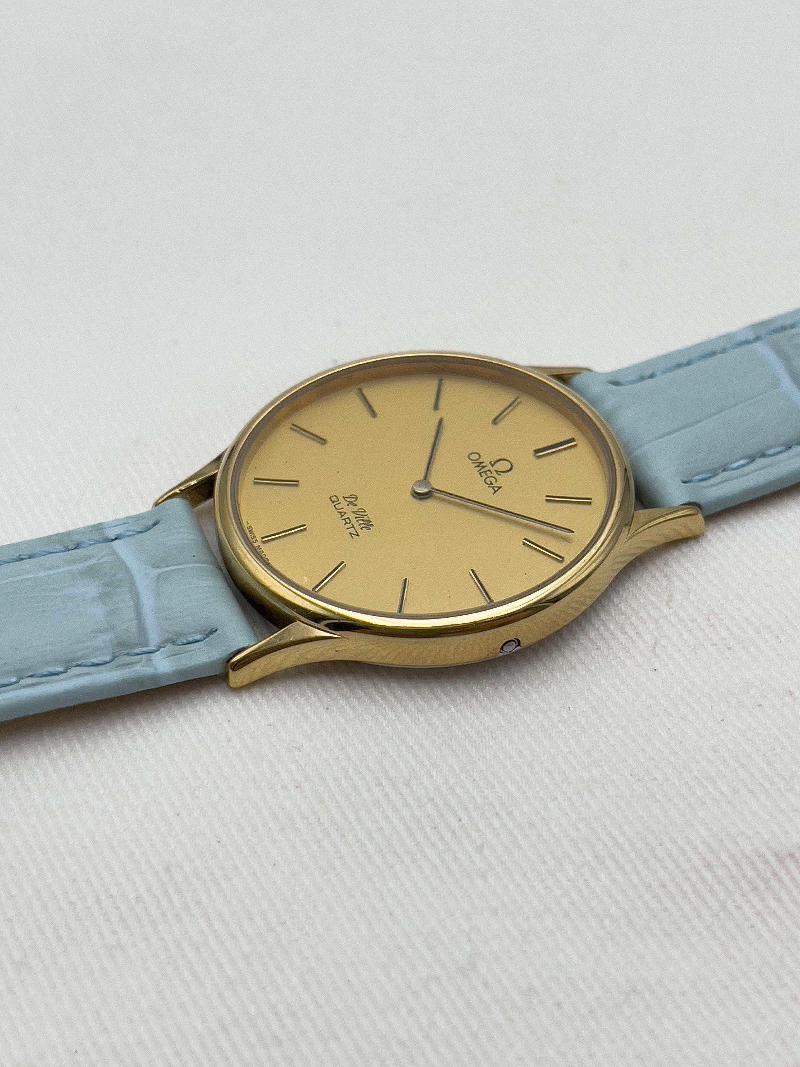 Omega - Circle Gold / Blue - 1970’s - Atelier Victor