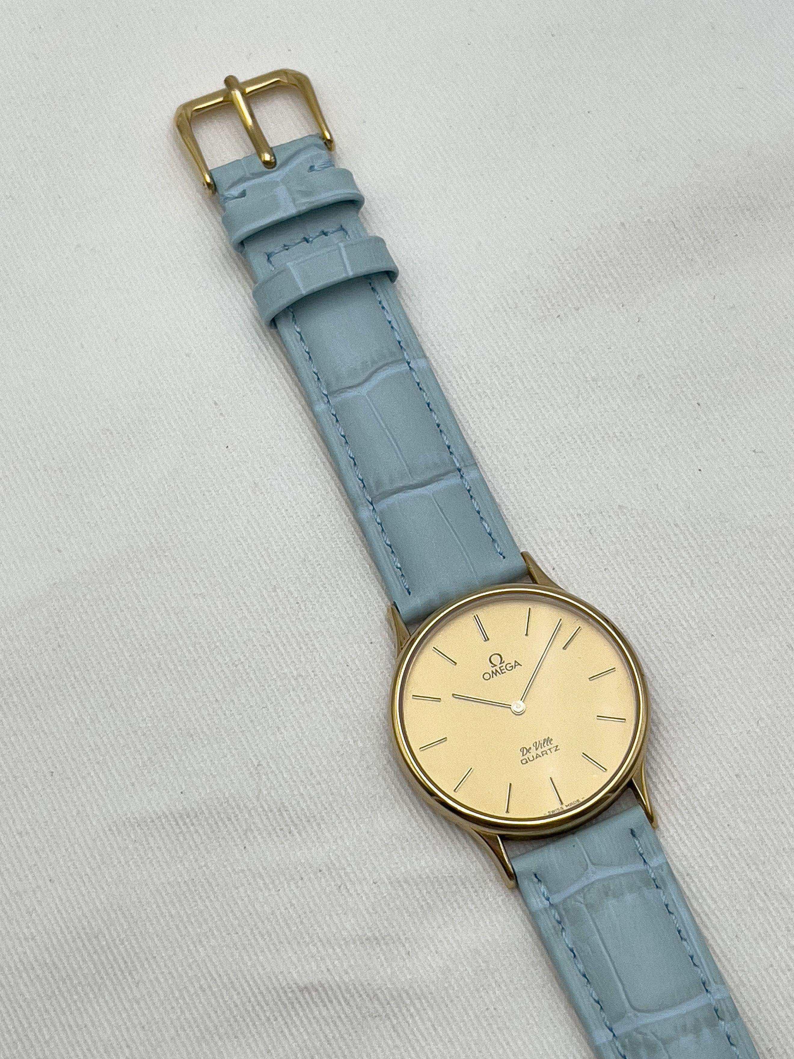 Omega - Circle Gold / Blue - 1970’s - Atelier Victor