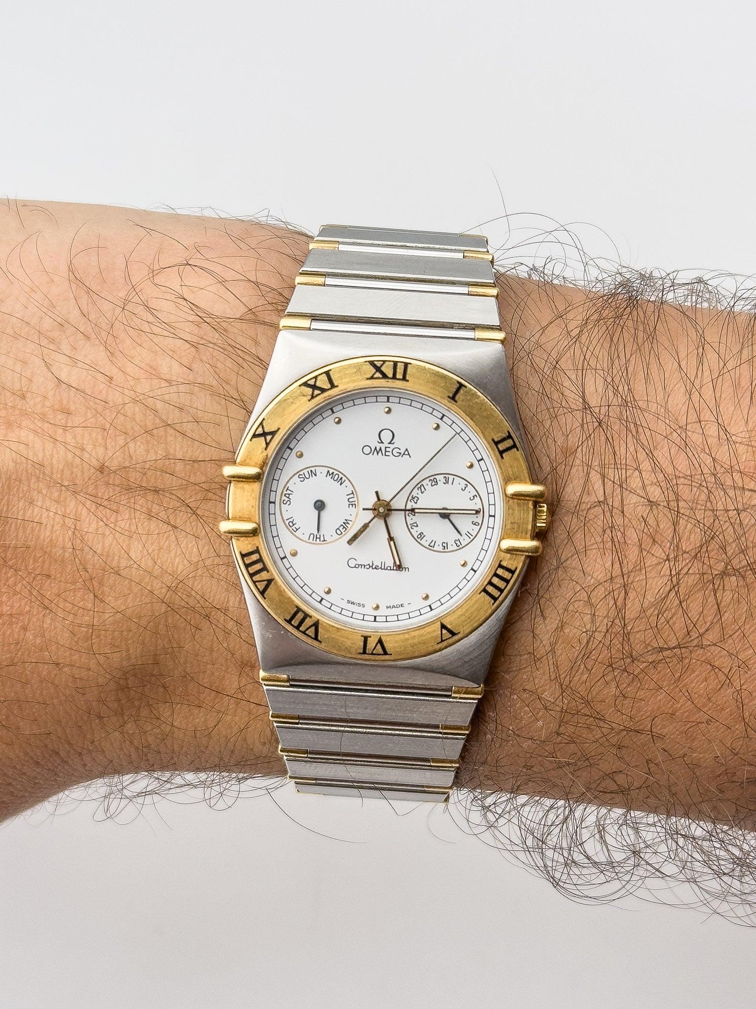 Omega - Constellation Day Date 18k Gold & Steel - 1991 - Atelier Victor