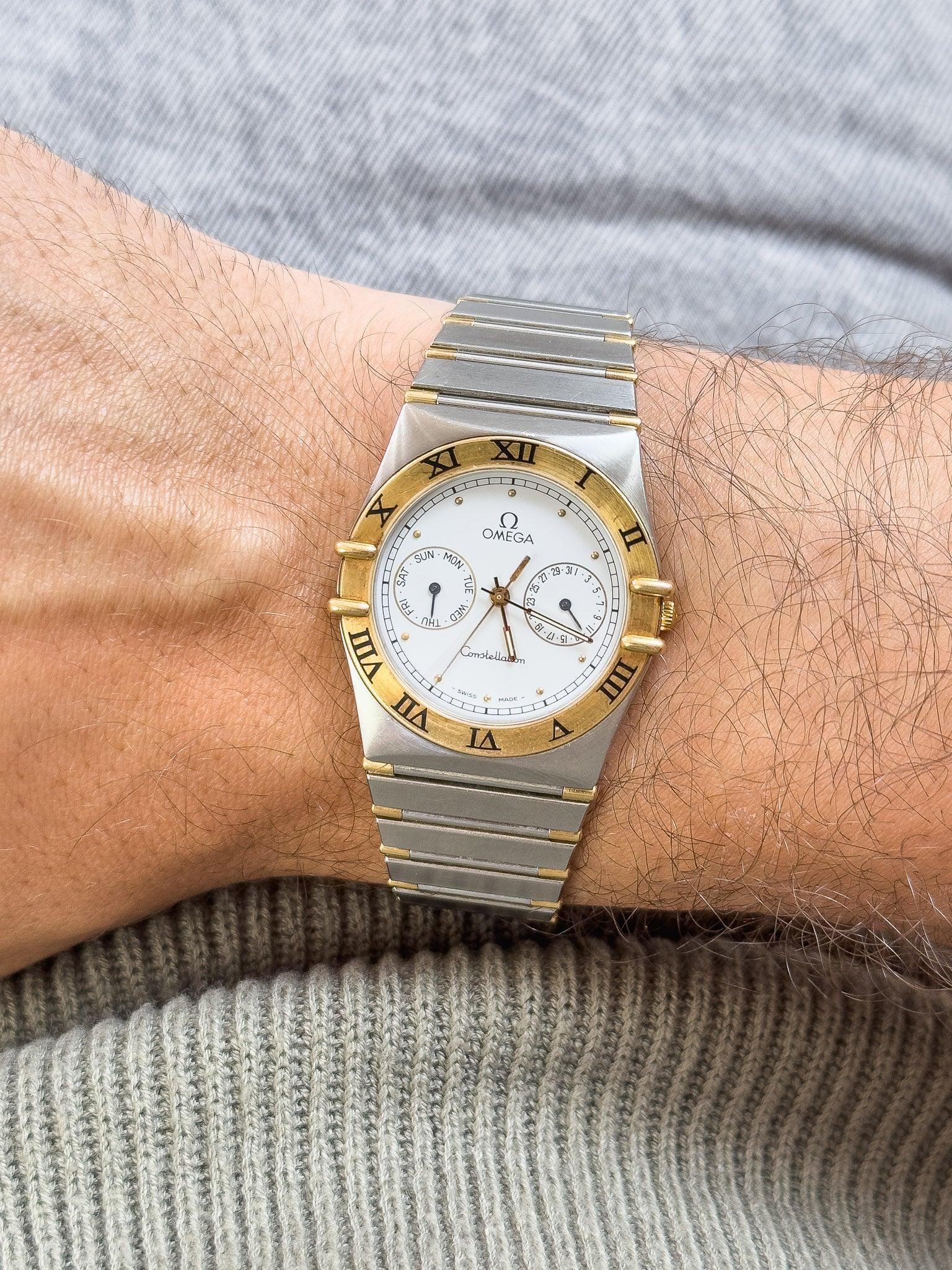 Omega - Constellation Day Date 18k Gold & Steel - 1991 - Atelier Victor