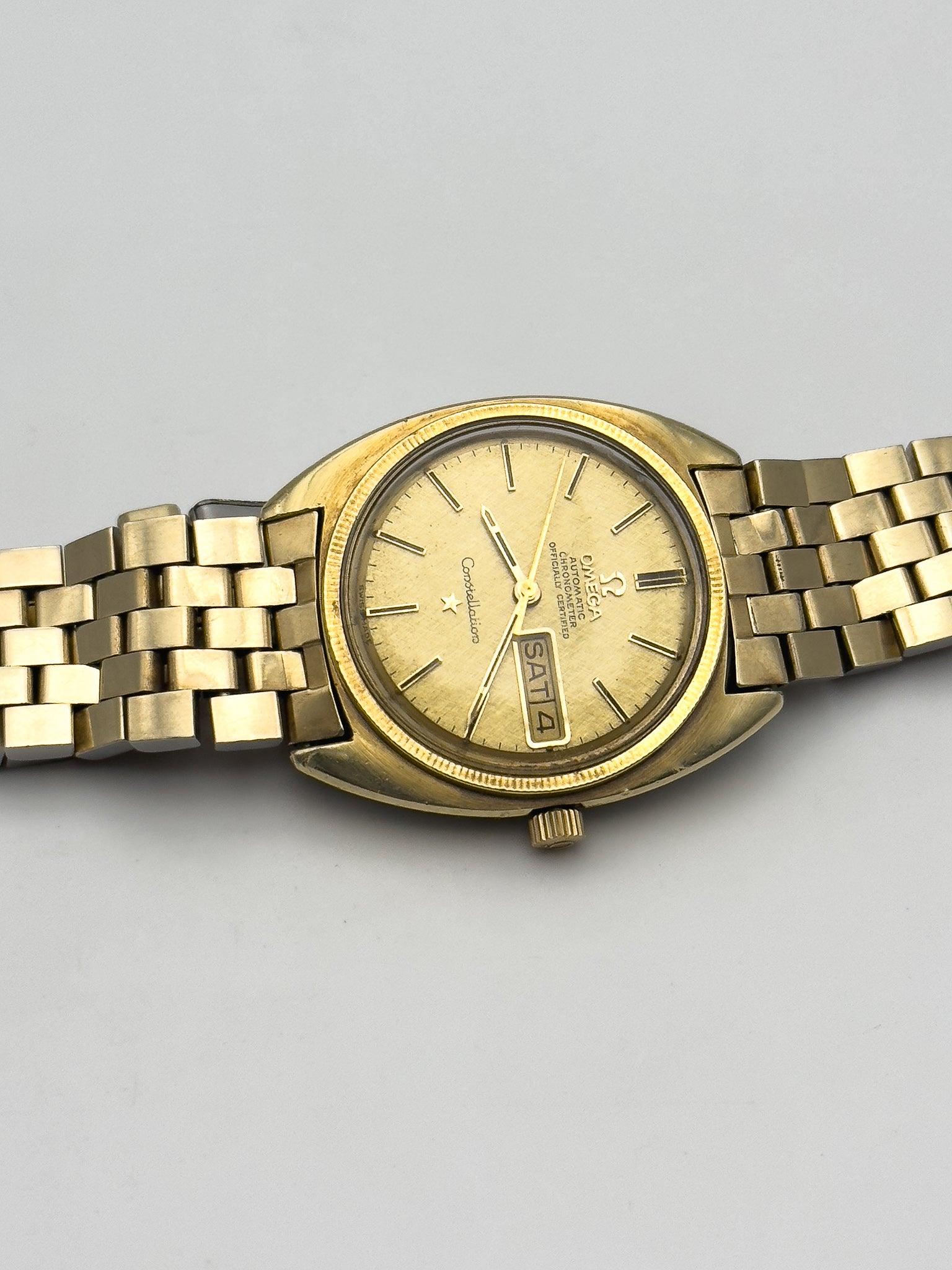 Omega - Constellation Gerald Genta Full Plated Gold - 1970 - Atelier Victor
