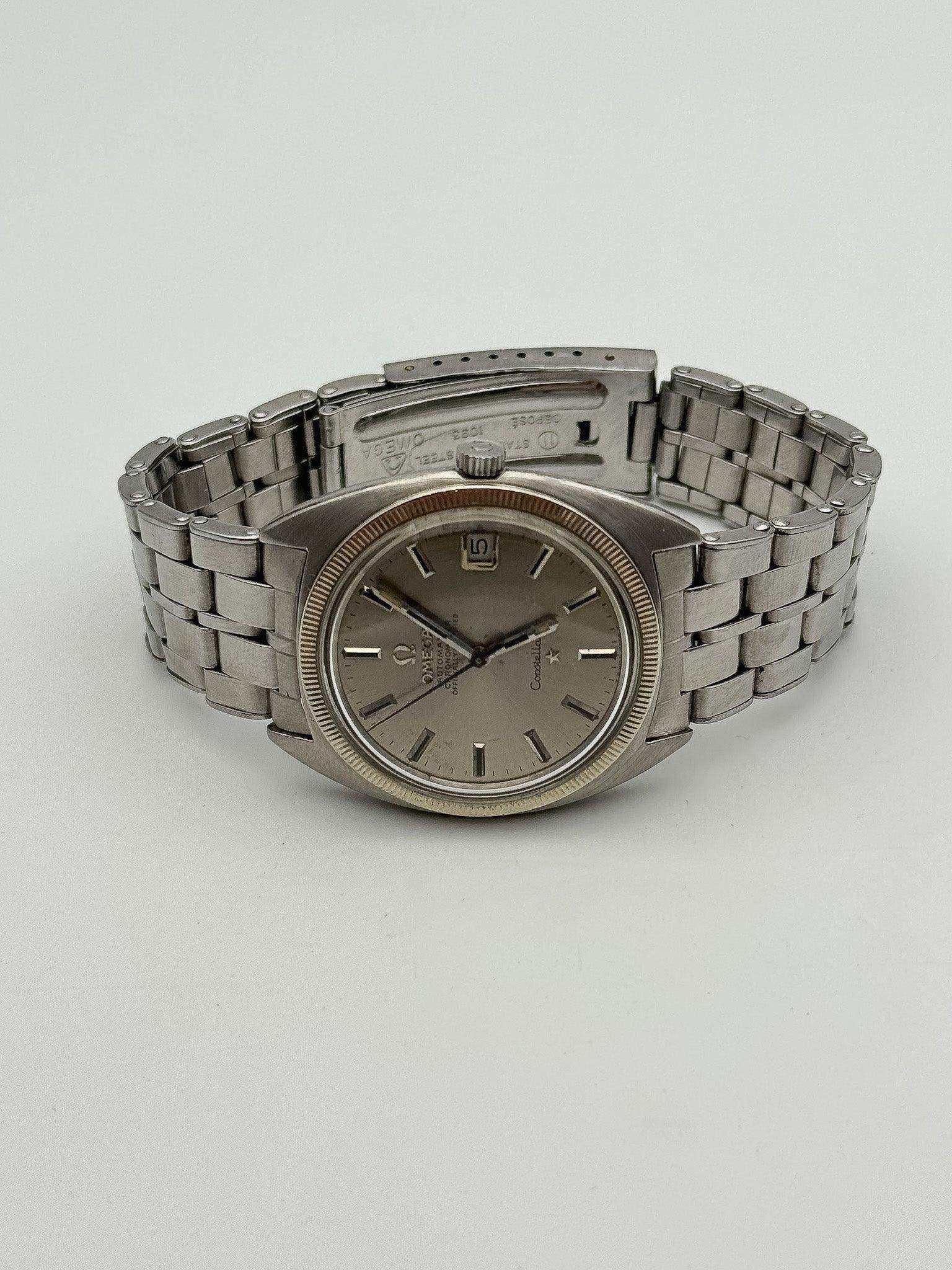 Omega - Constellation Gerald Genta White Gold Bezel - BOX - 1967 - Atelier Victor