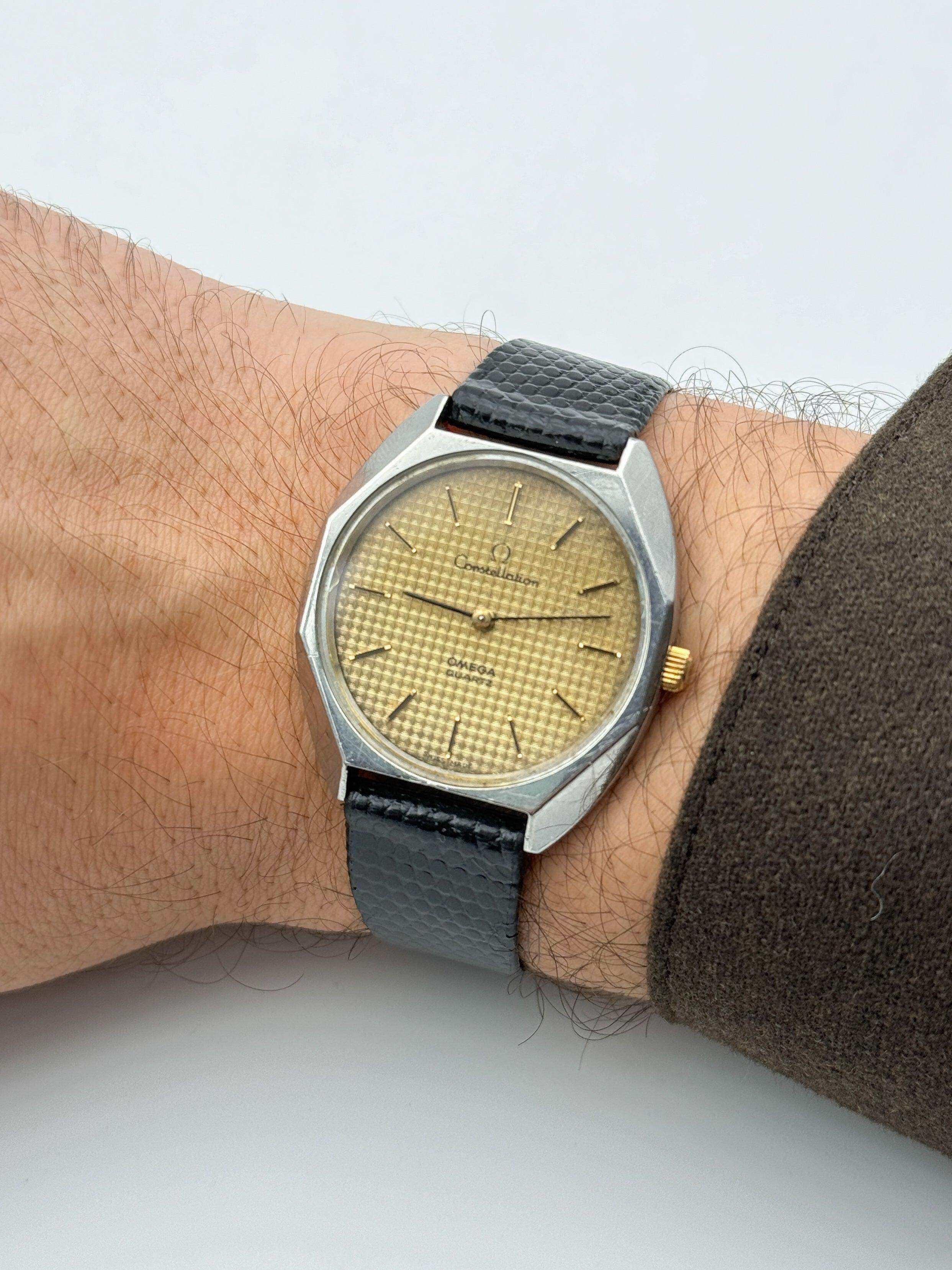 Omega - Constellation Tapissé Gold - 1979 - Atelier Victor