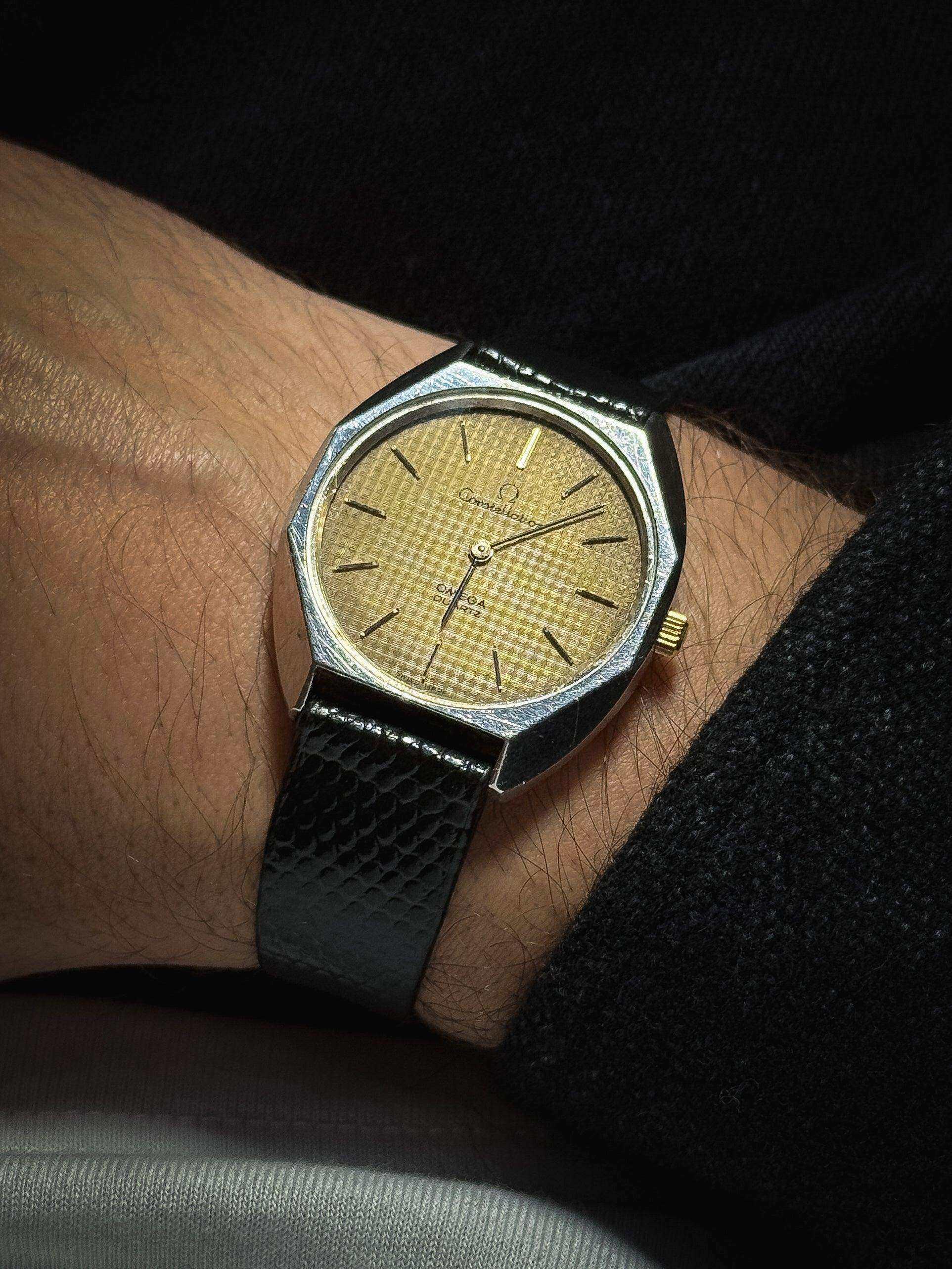 Omega - Constellation Tapissé Gold - 1979 - Atelier Victor