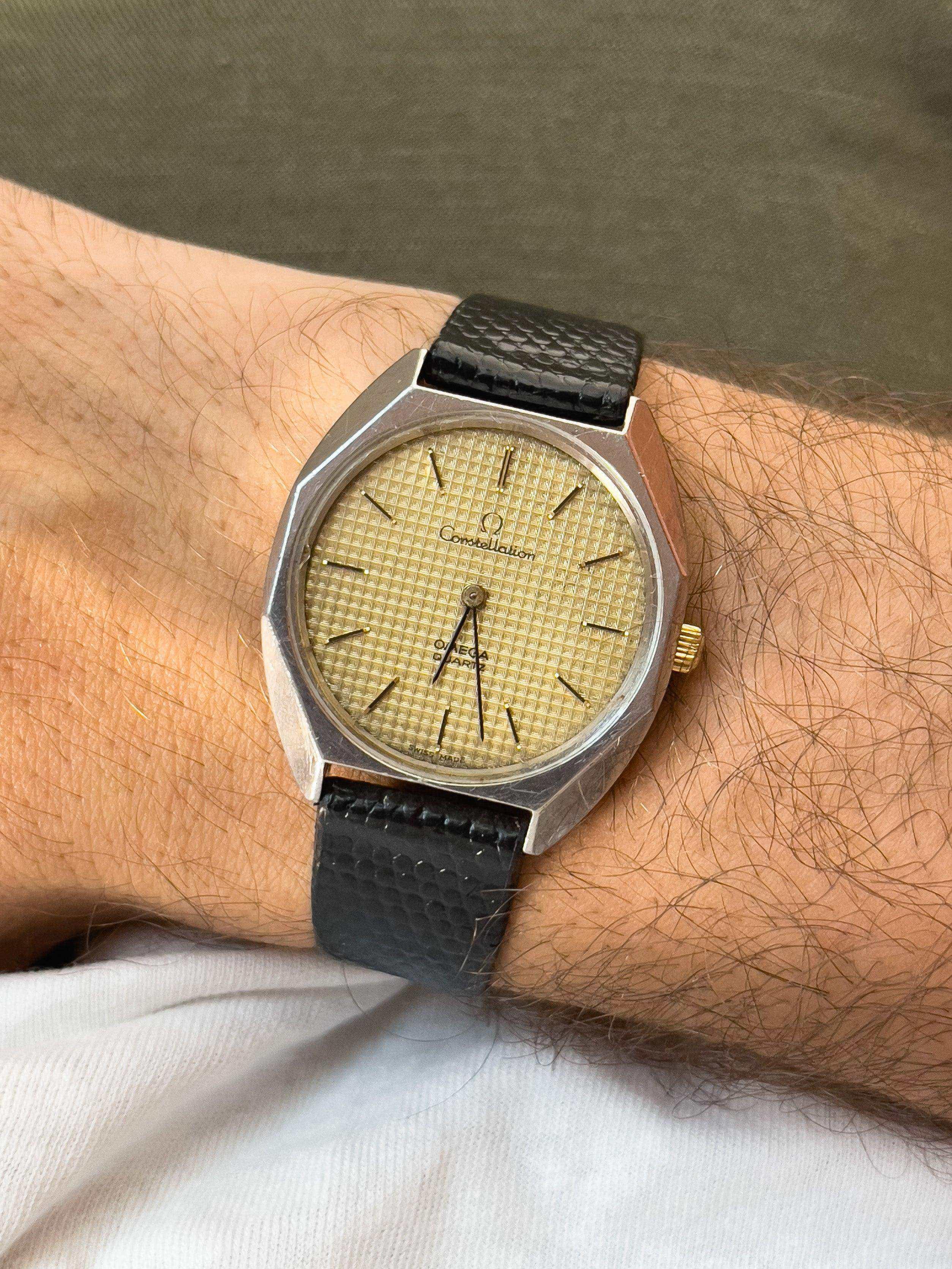 Omega - Constellation Tapissé Gold - 1979 - Atelier Victor