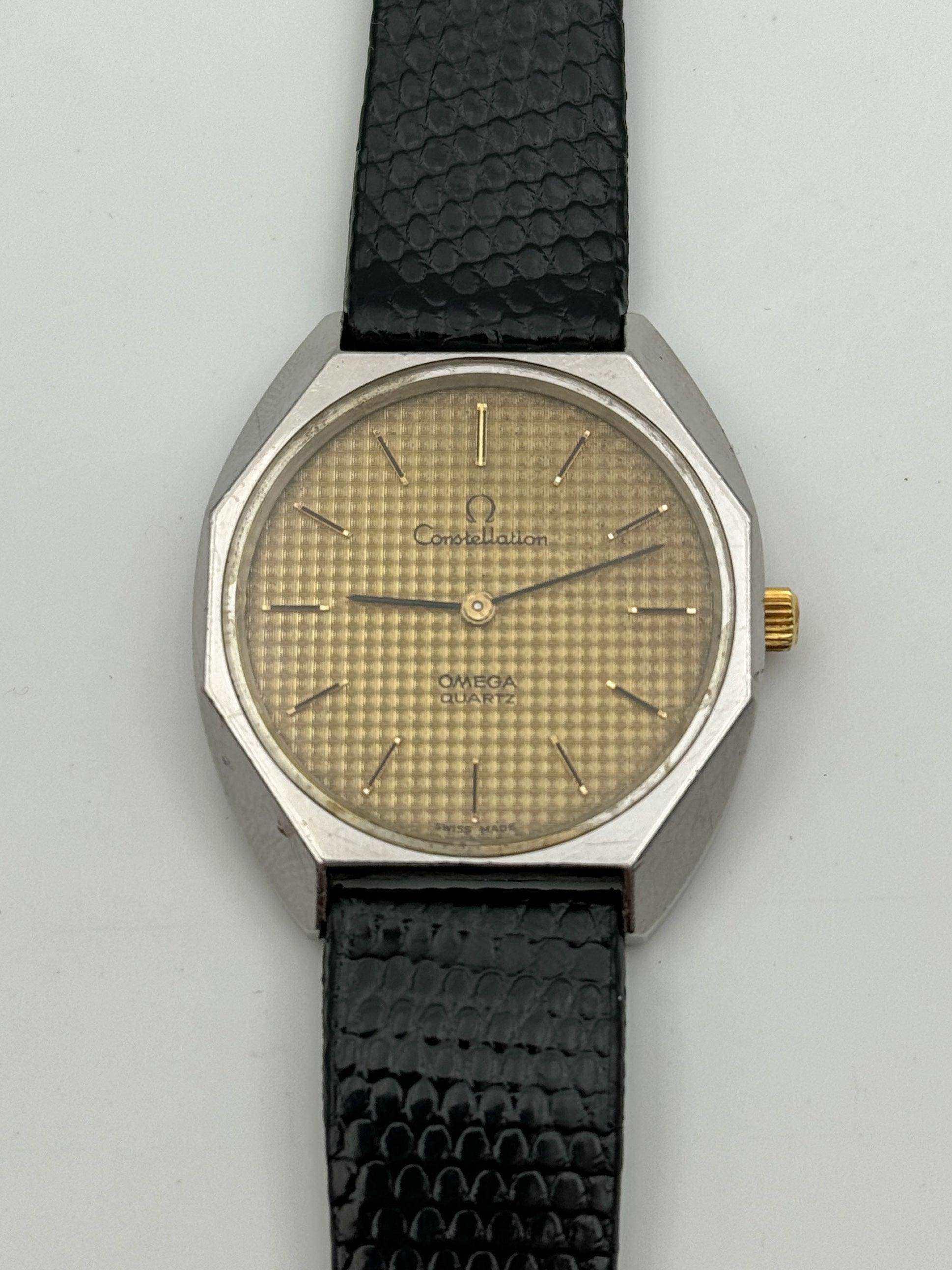 Omega - Constellation Tapissé Gold - 1979 - Atelier Victor