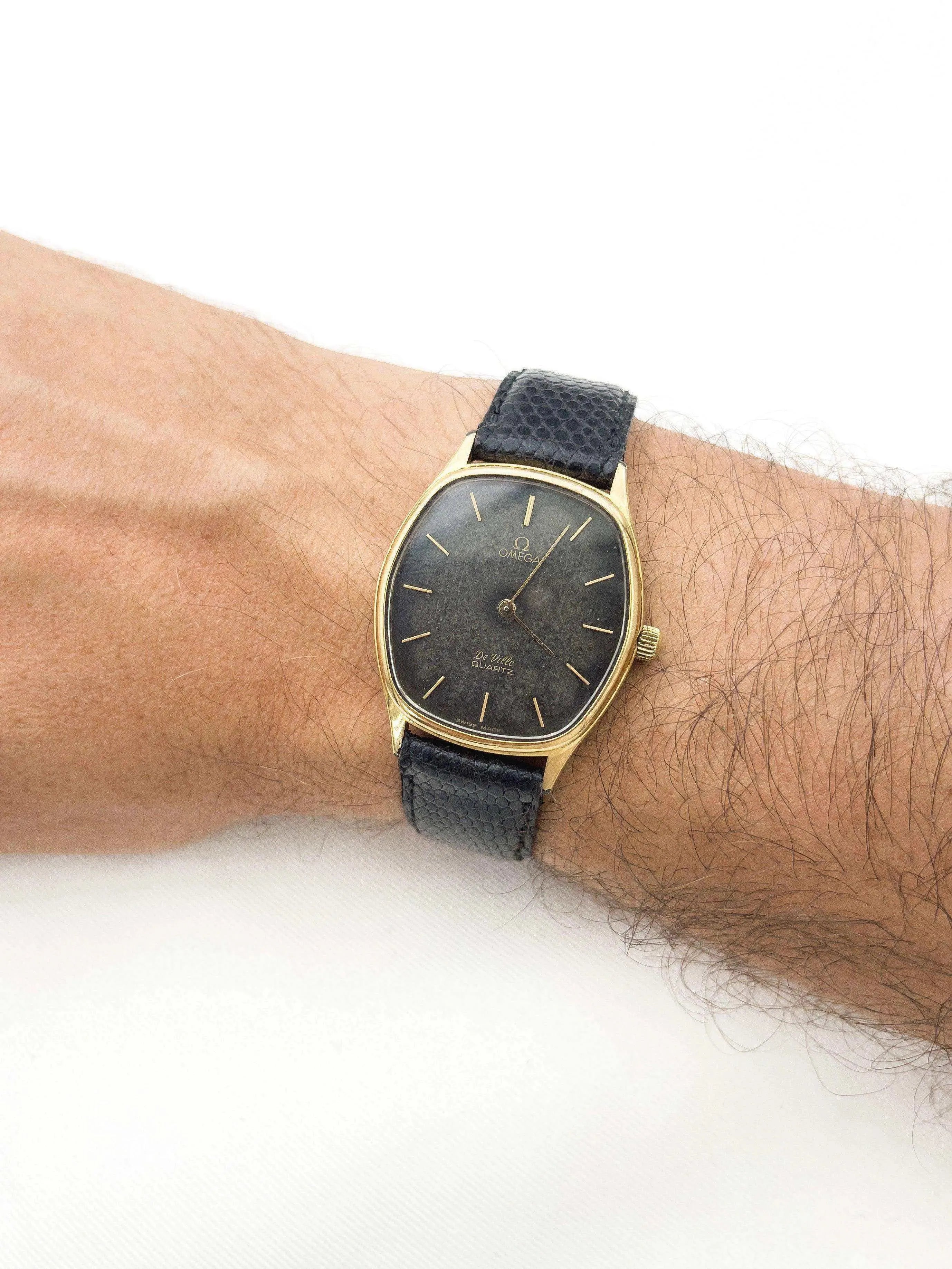 Omega - De Ville Black Patine Dial / Gold - 1979 - Atelier Victor