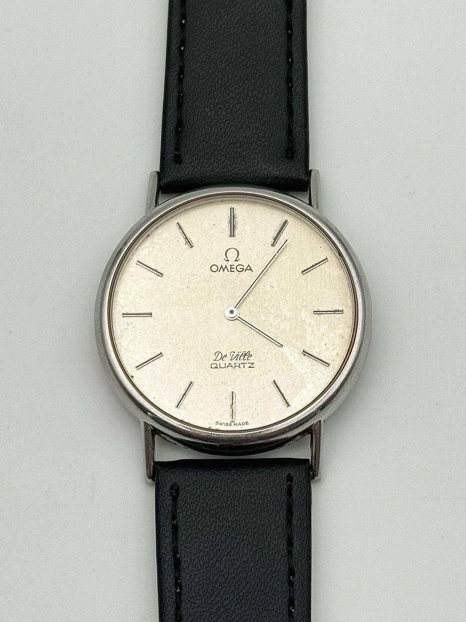 Omega - De ville Circle Blanc Patiné - 1977 - Atelier Victor