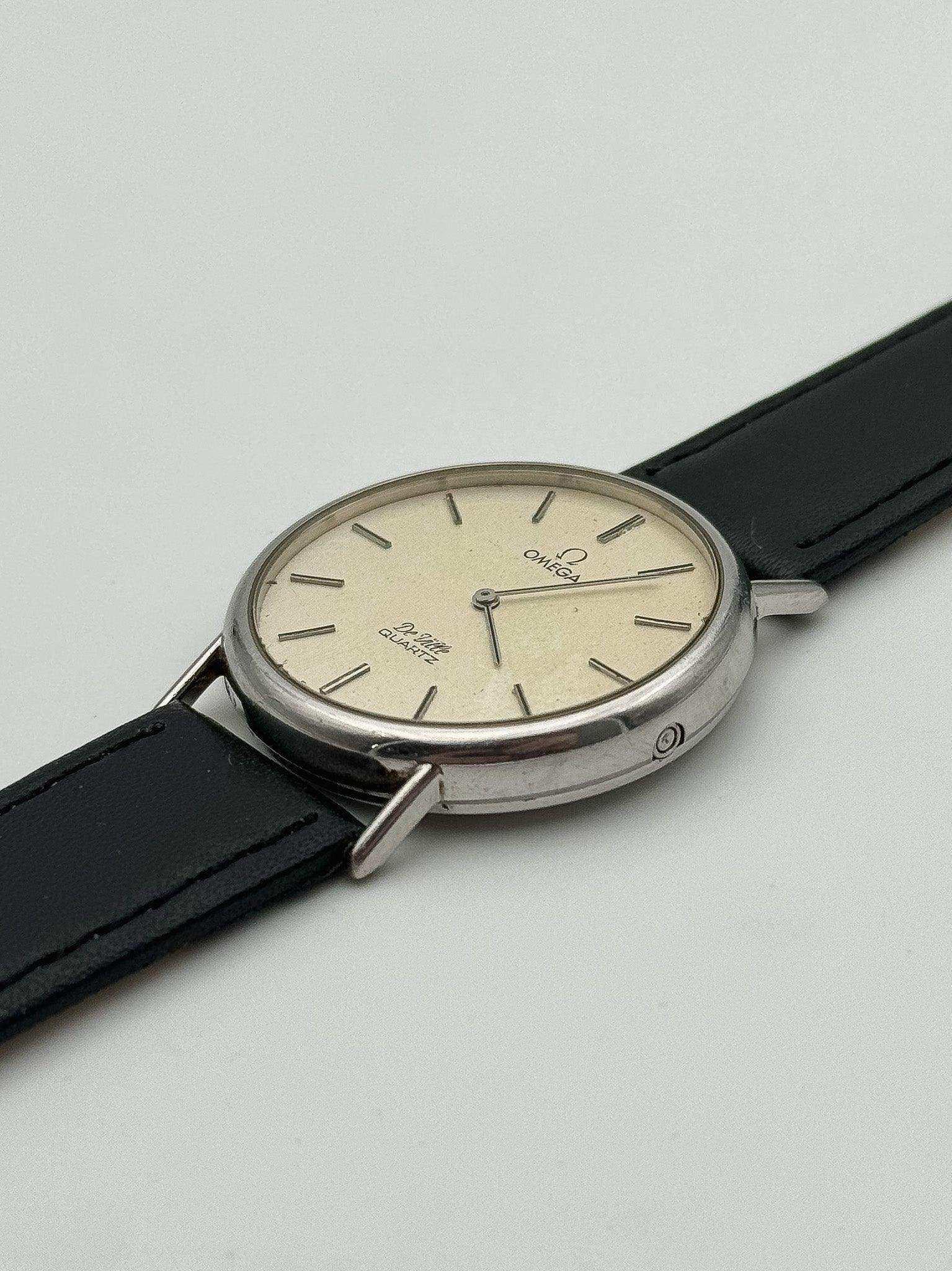 Omega - De ville Circle Blanc Patiné - 1977 - Atelier Victor