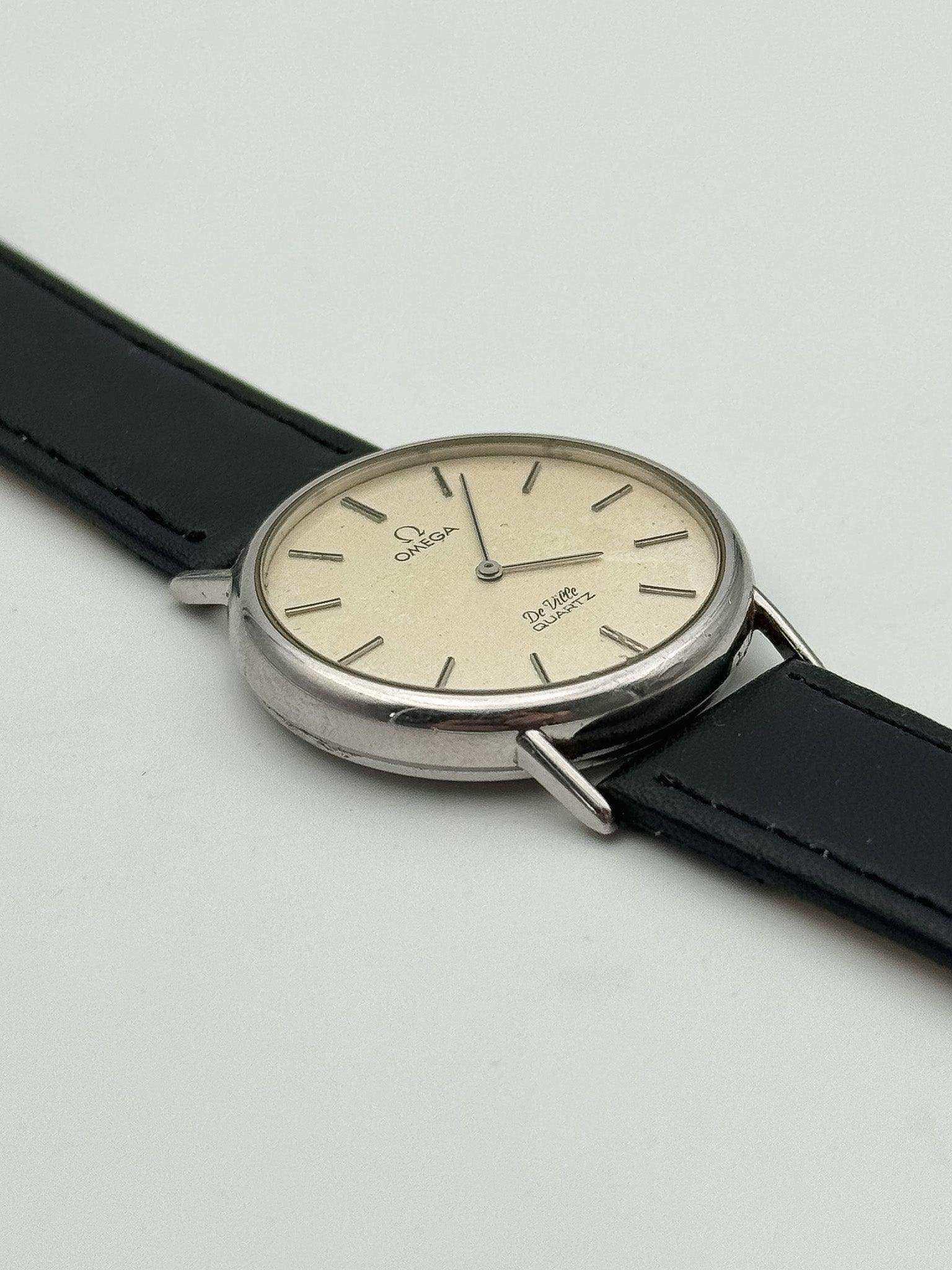 Omega - De ville Circle Blanc Patiné - 1977 - Atelier Victor