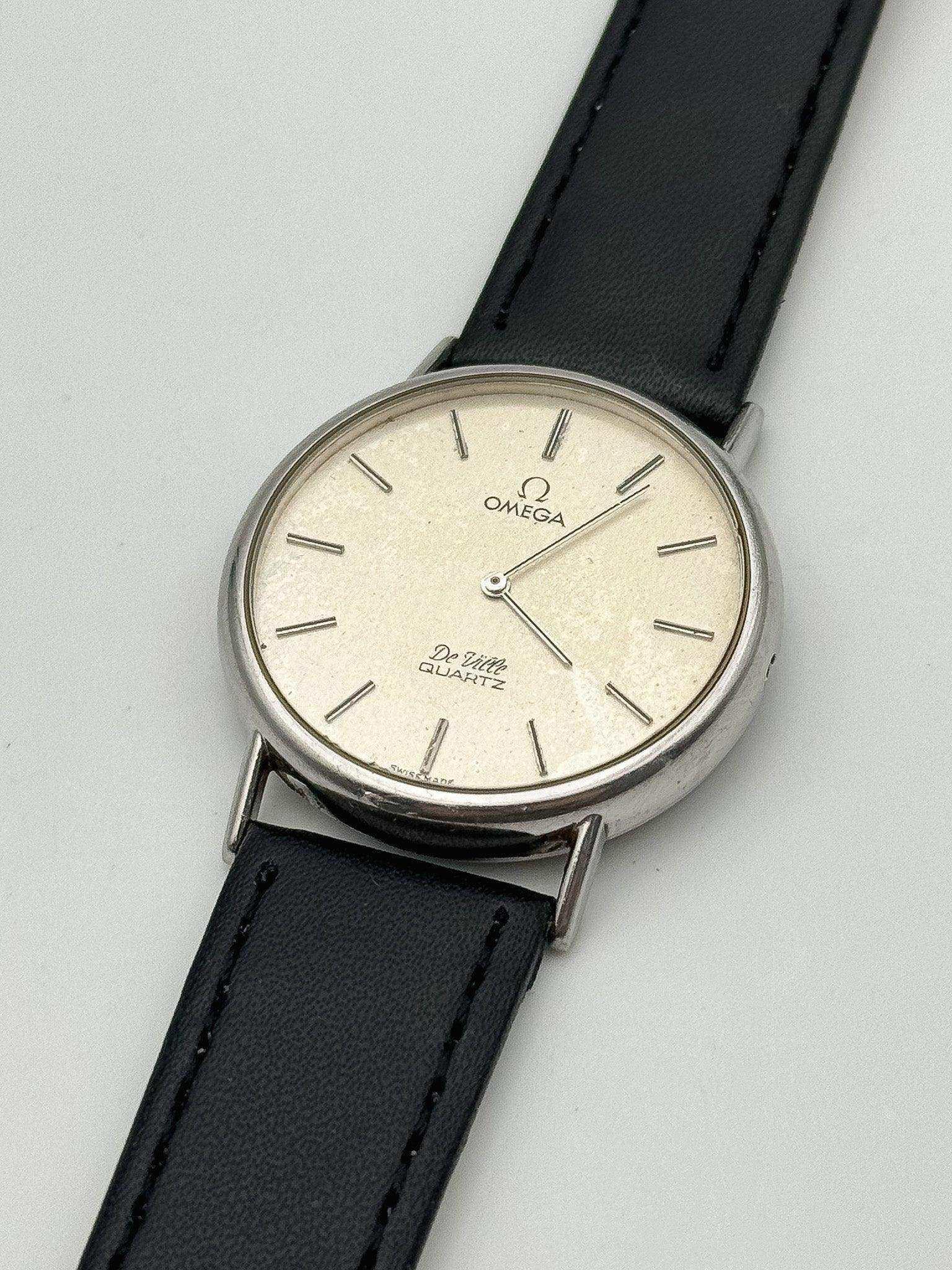 Omega - De ville Circle Blanc Patiné - 1977 - Atelier Victor