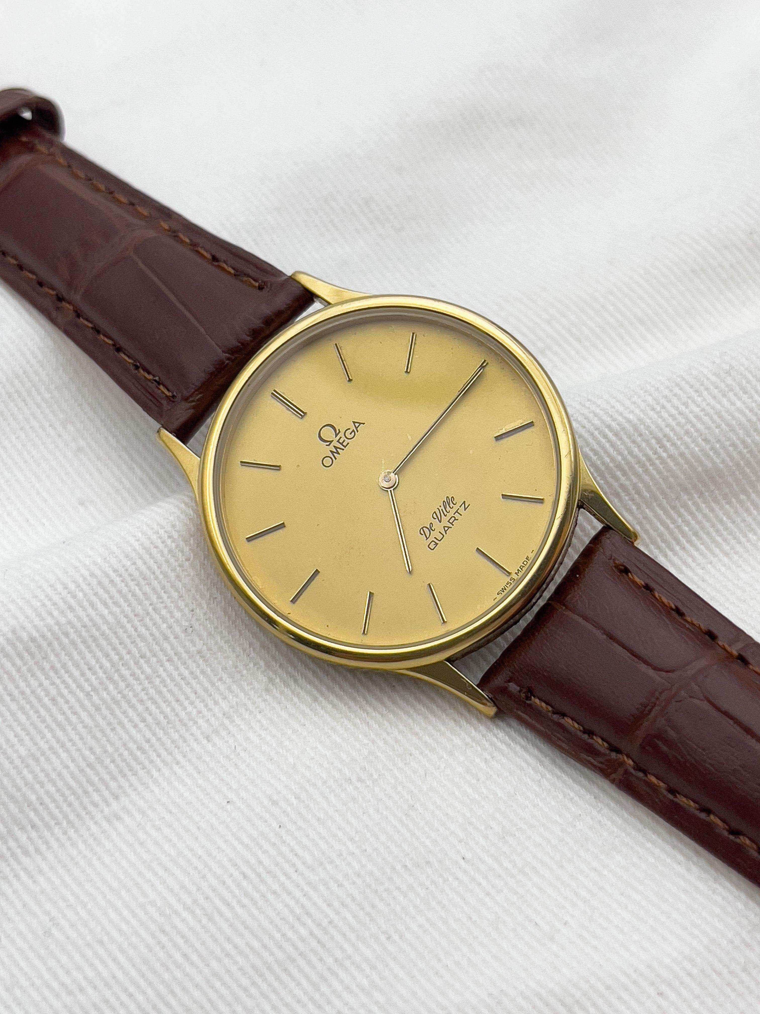 Omega - De Ville Circle Gold - 1970's - Atelier Victor