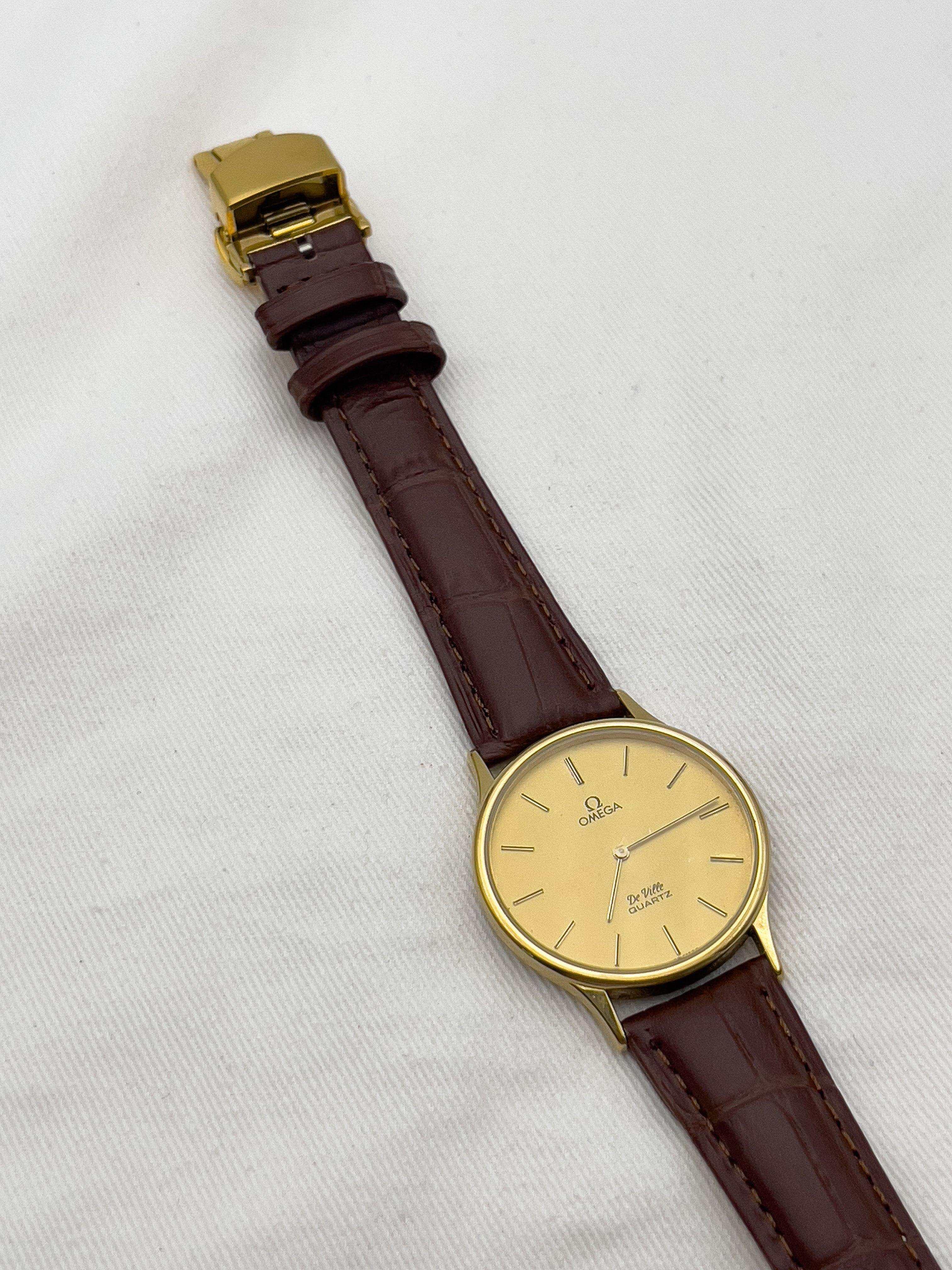 Omega - De Ville Circle Gold - 1970's - Atelier Victor