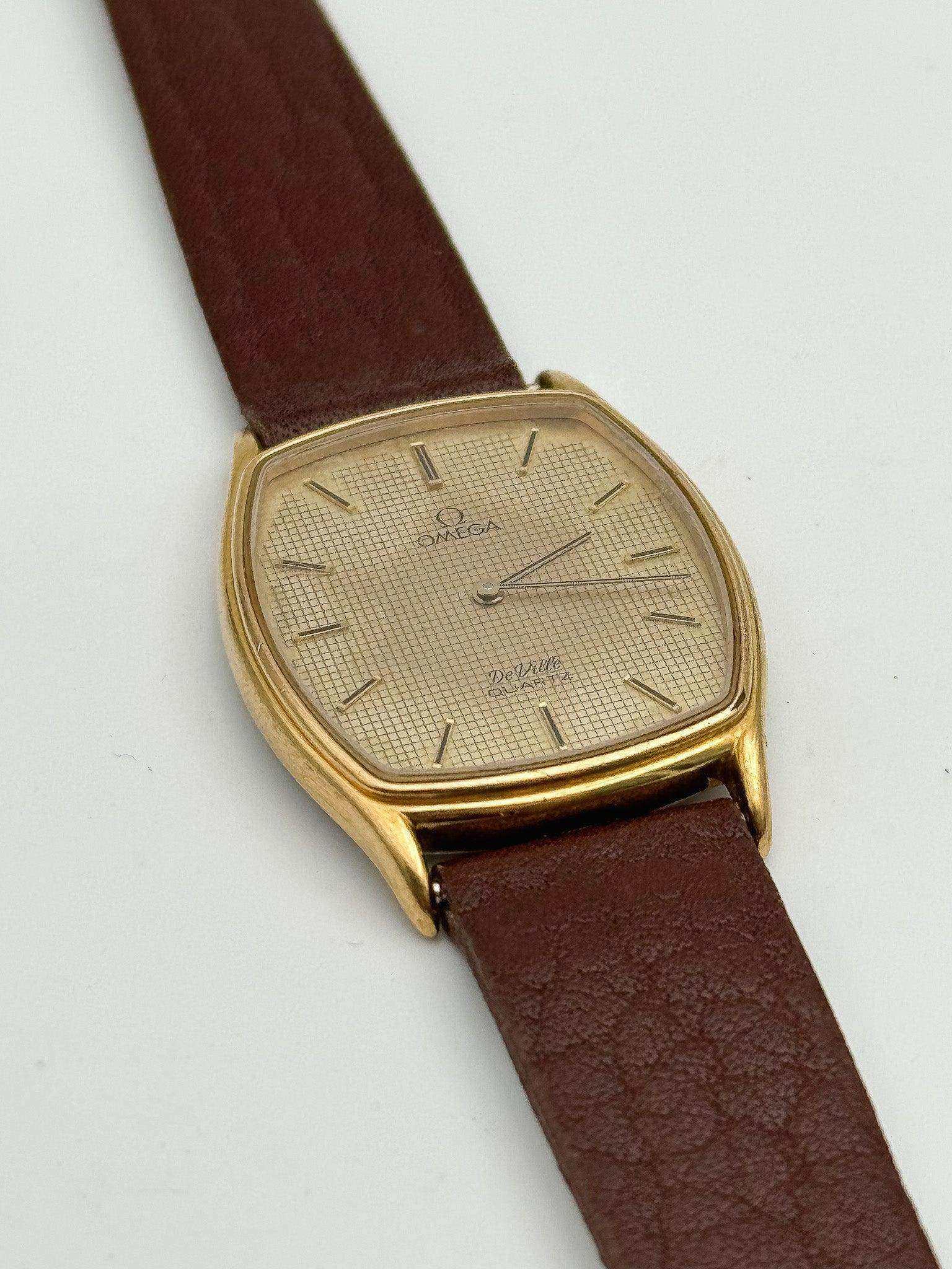 Omega - De Ville Gold Nid d'Abeille - 1970's - Atelier Victor