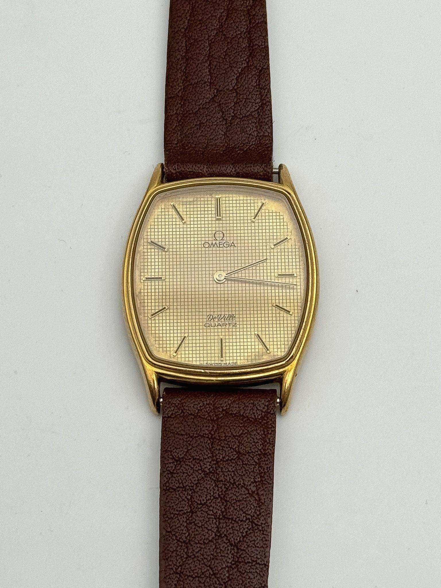 Omega - De Ville Gold Nid d'Abeille - 1970's - Atelier Victor