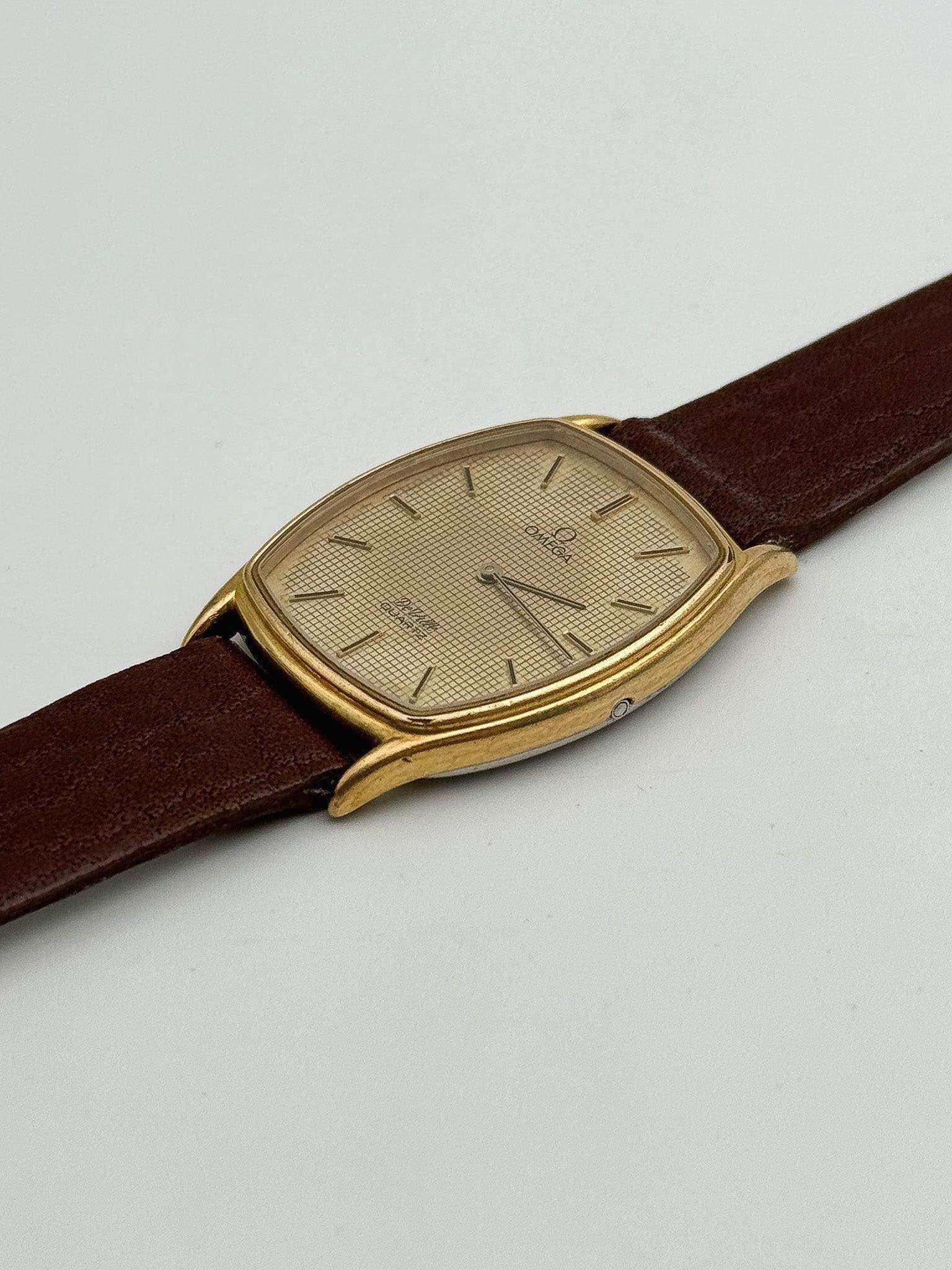 Omega - De Ville Gold Nid d'Abeille - 1970's - Atelier Victor