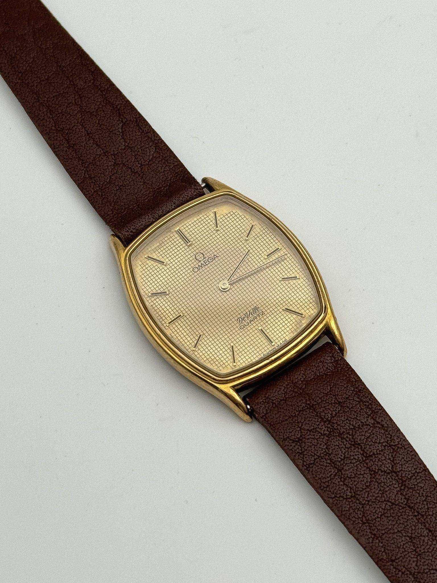 Omega - De Ville Gold Nid d'Abeille - 1970's - Atelier Victor