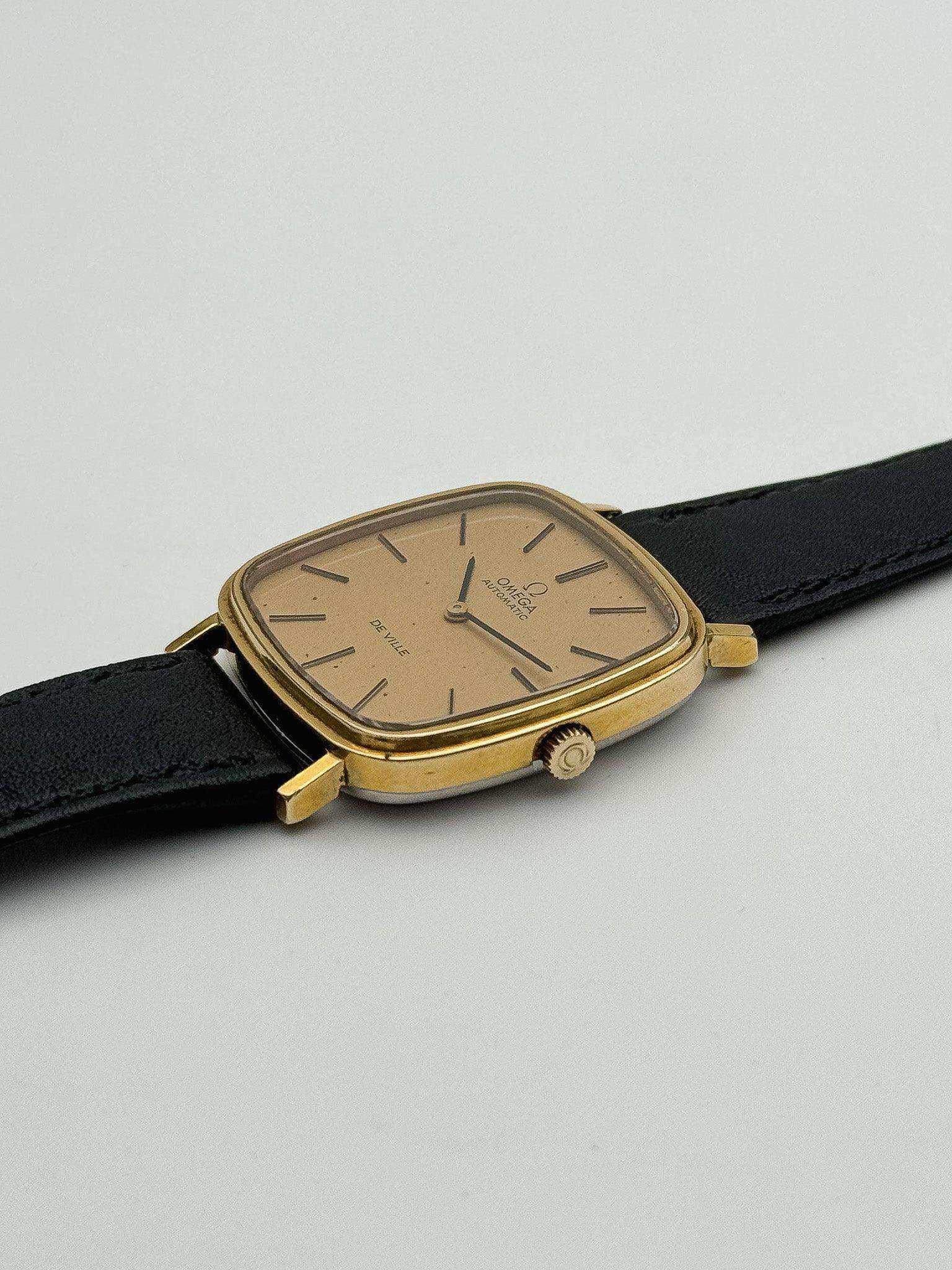 Omega - De Ville Gold Square Hand Winding - 1973 - Atelier Victor