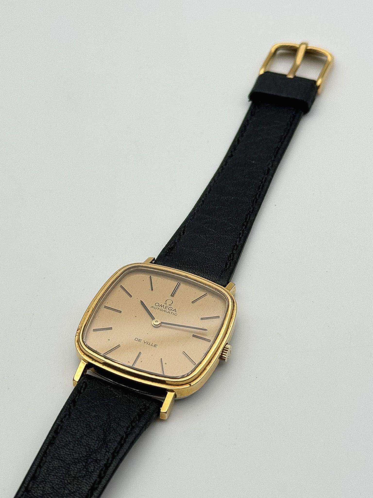 Omega - De Ville Gold Square Hand Winding - 1973 - Atelier Victor