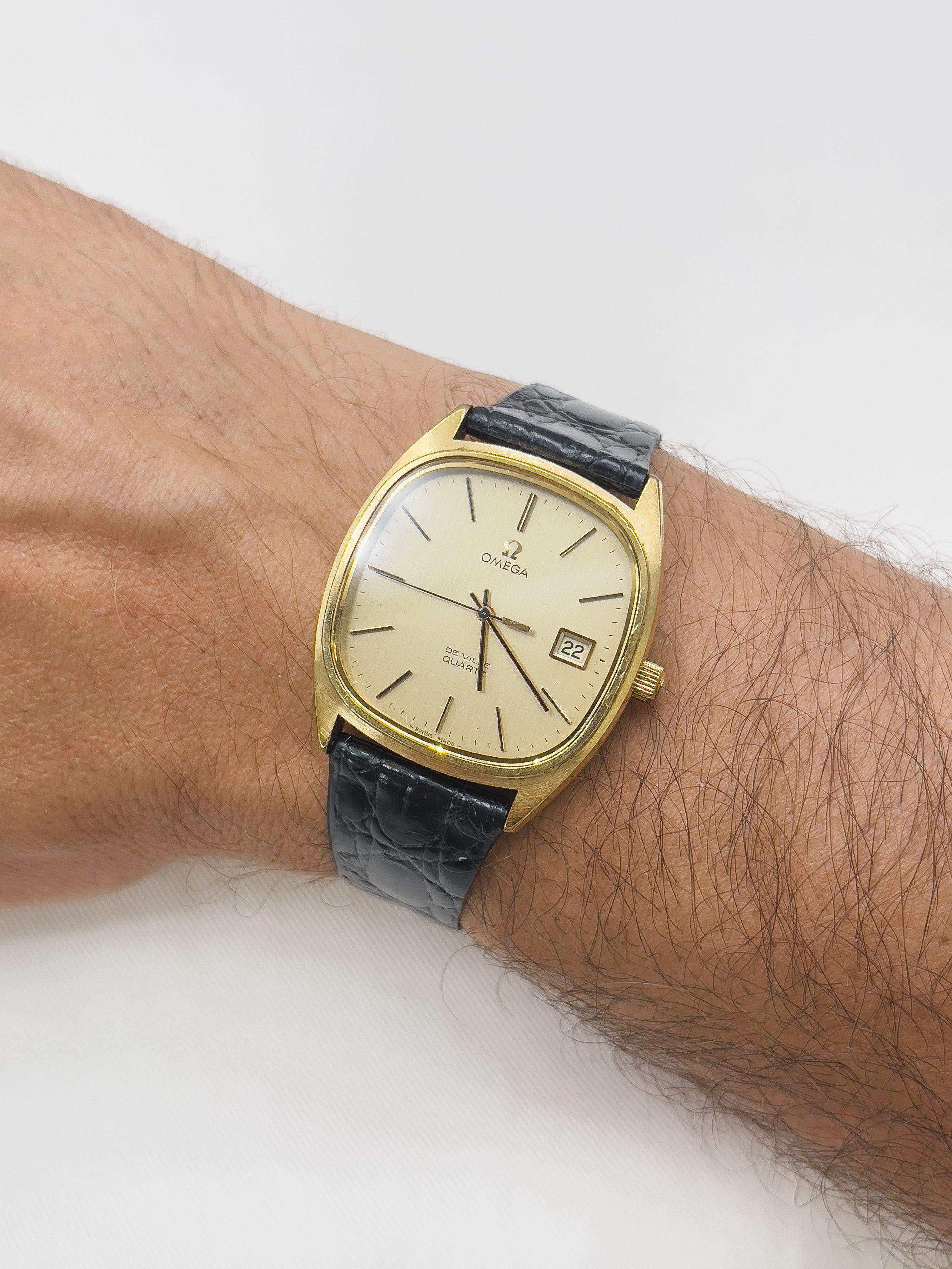 Omega - De Ville Gold w/ box - 1976 - Atelier Victor