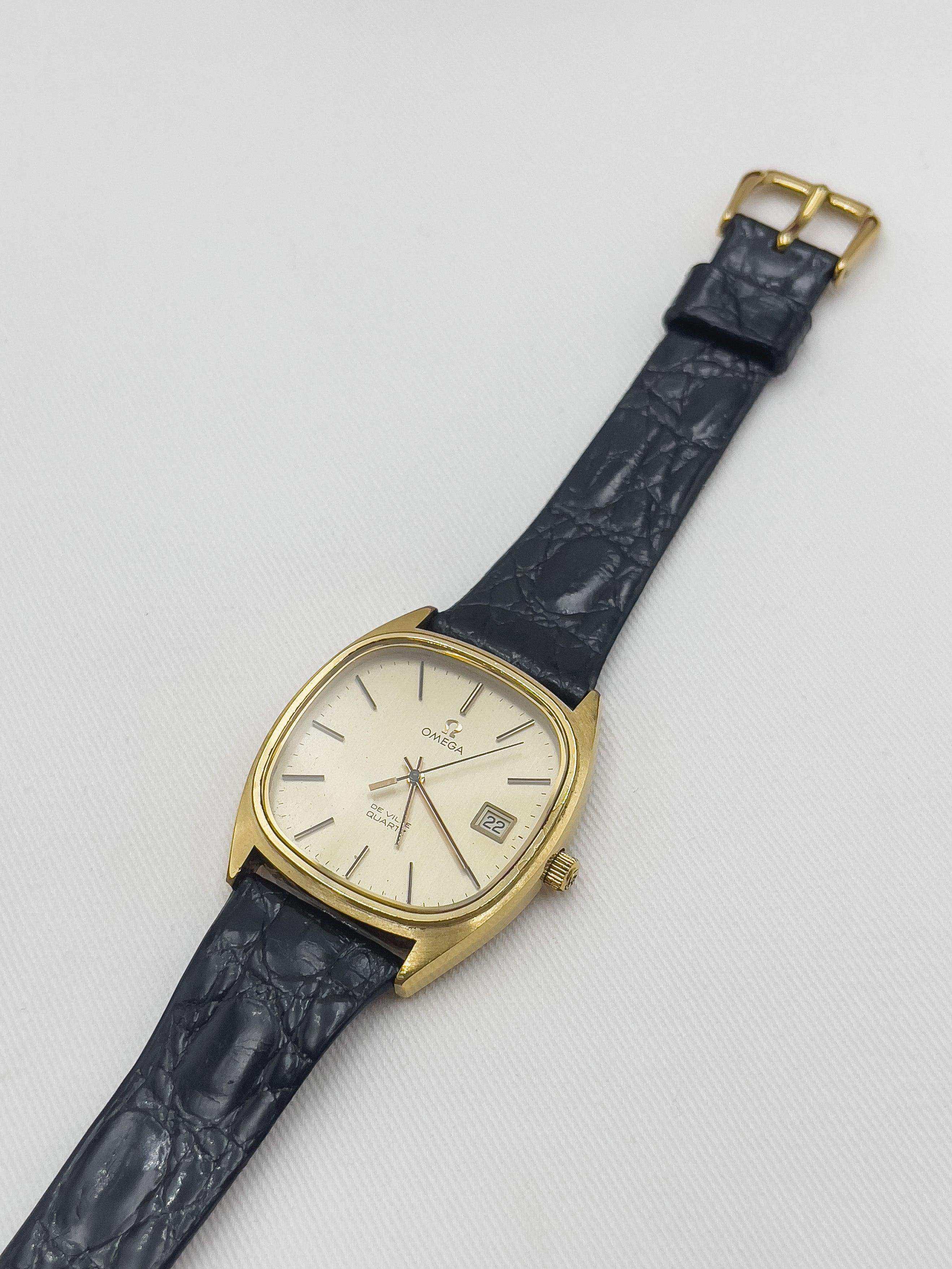 Omega - De Ville Gold w/ box - 1976 - Atelier Victor