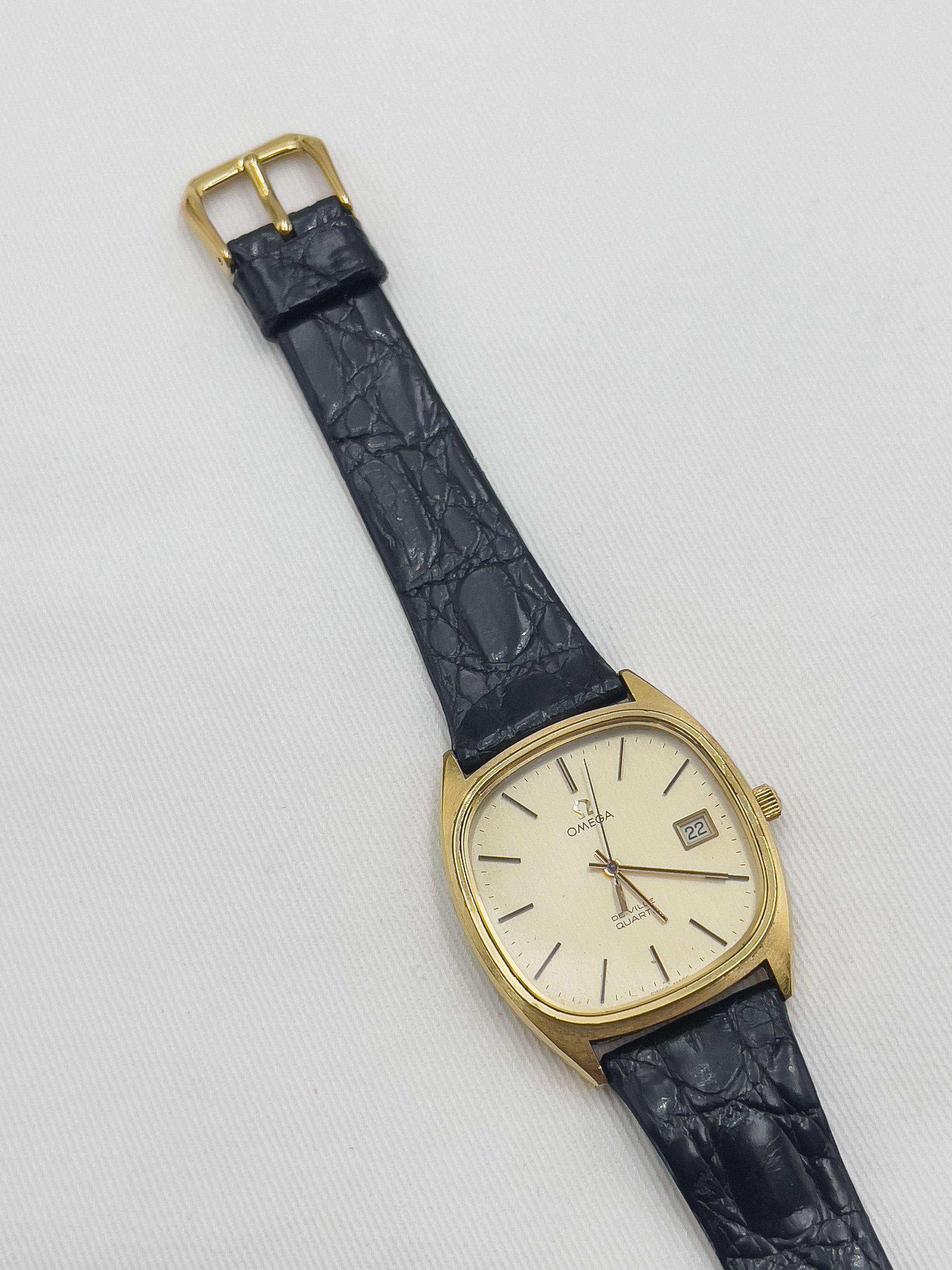 Omega - De Ville Gold w/ box - 1976 - Atelier Victor