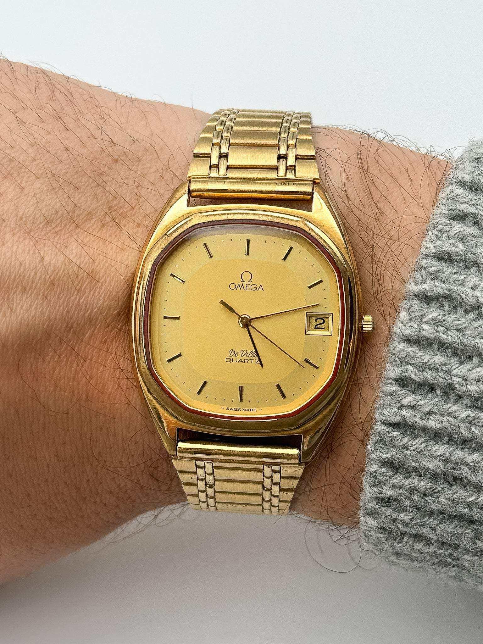 Omega - De Ville Oversized Tonneau Gold - 1978 - Atelier Victor