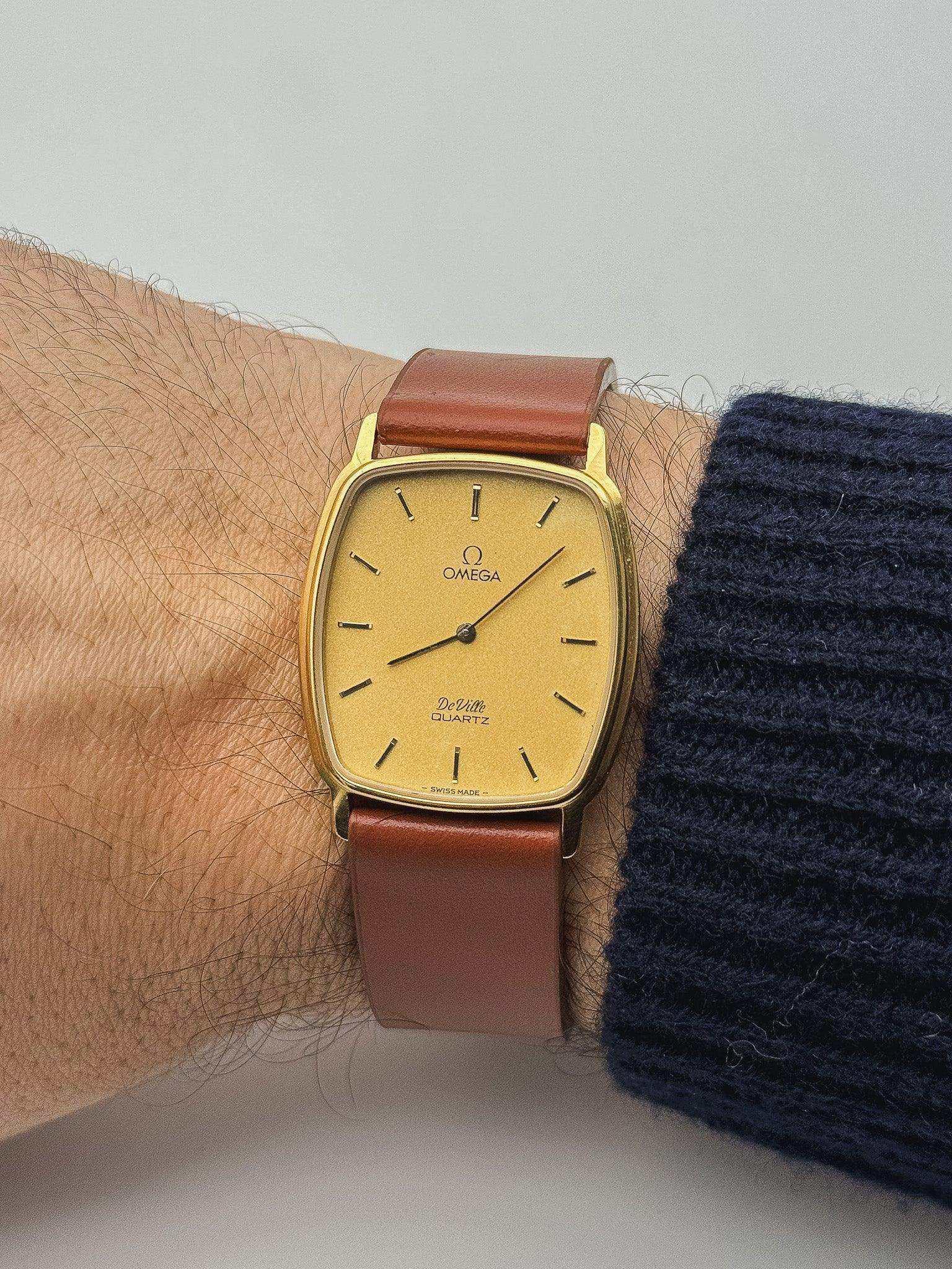 Omega - De Ville Tonneau Gold - 1982 - Atelier Victor