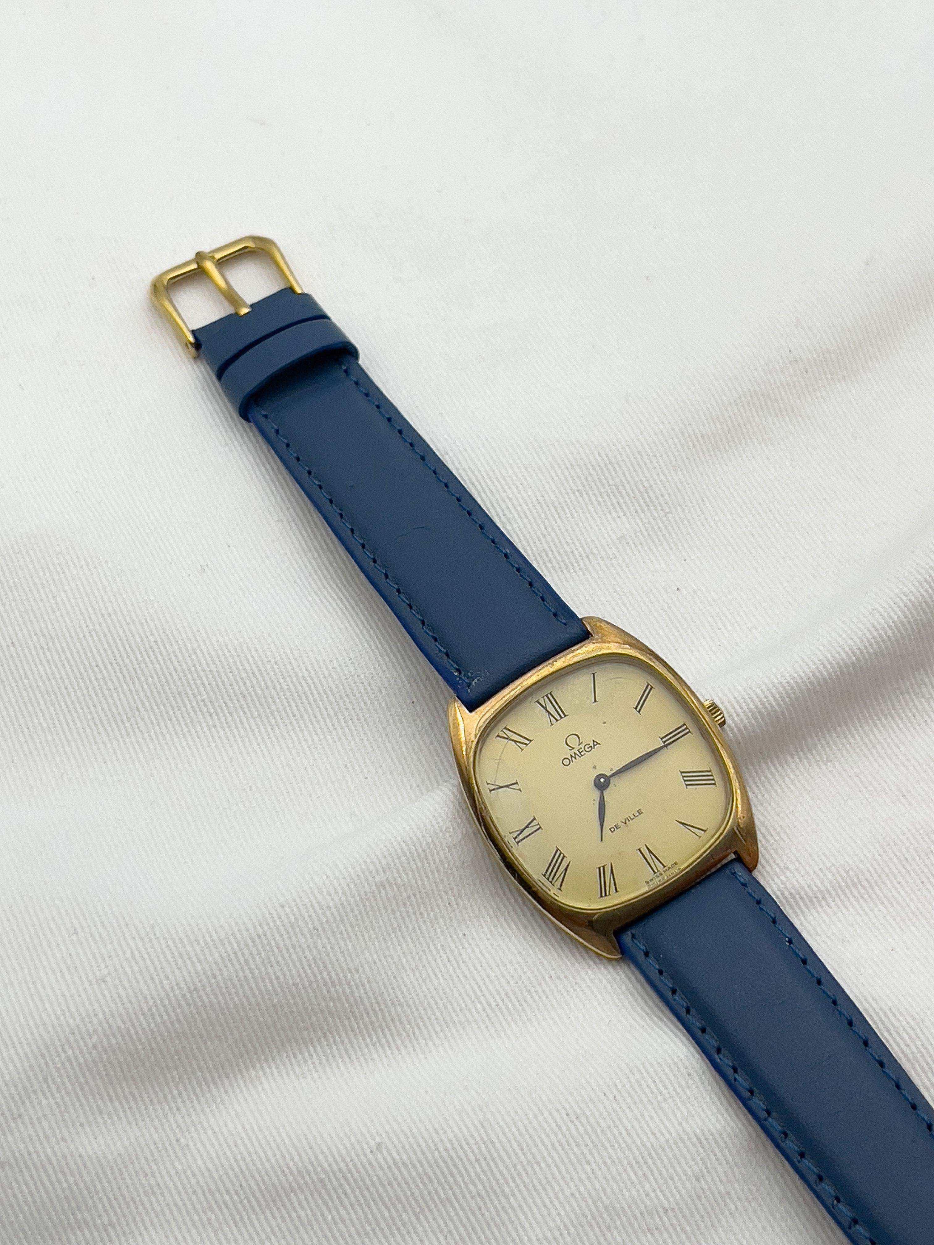 Omega - De Ville Tonneau Gold Romain - 1975 - Atelier Victor