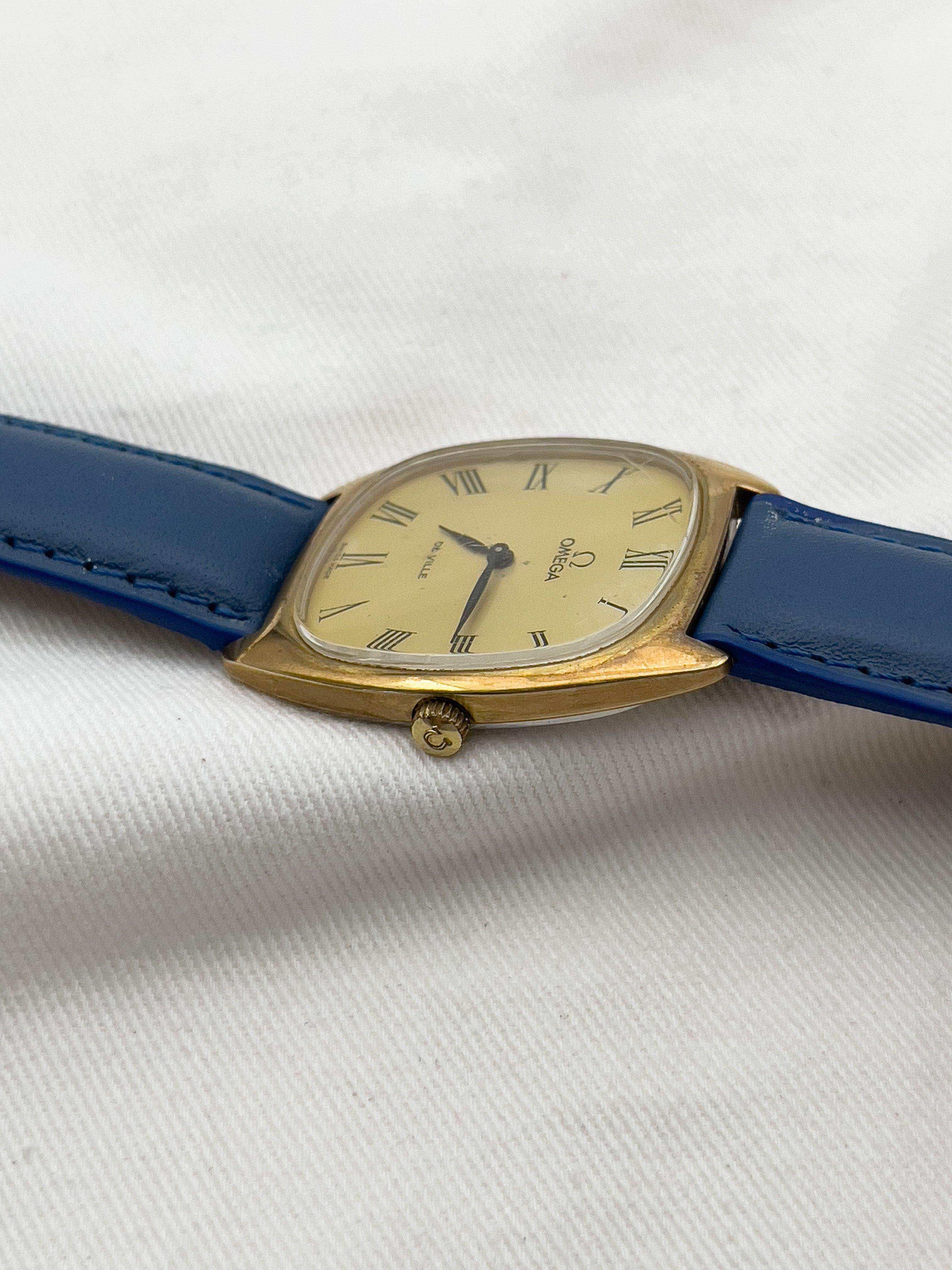 Omega - De Ville Tonneau Gold Romain - 1975 - Atelier Victor