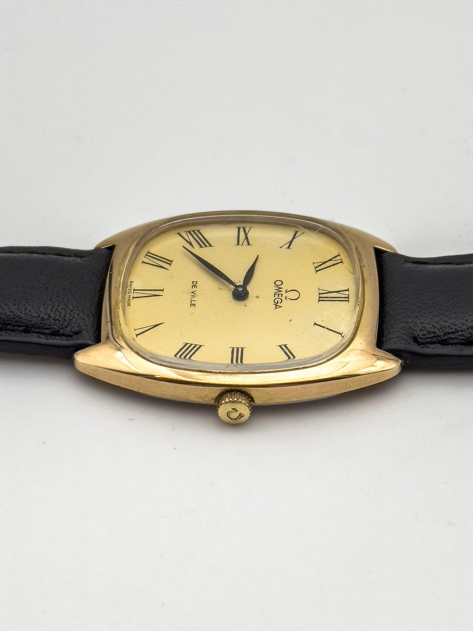 Omega - De Ville Tonneau Gold Romain - 1975 - Atelier Victor