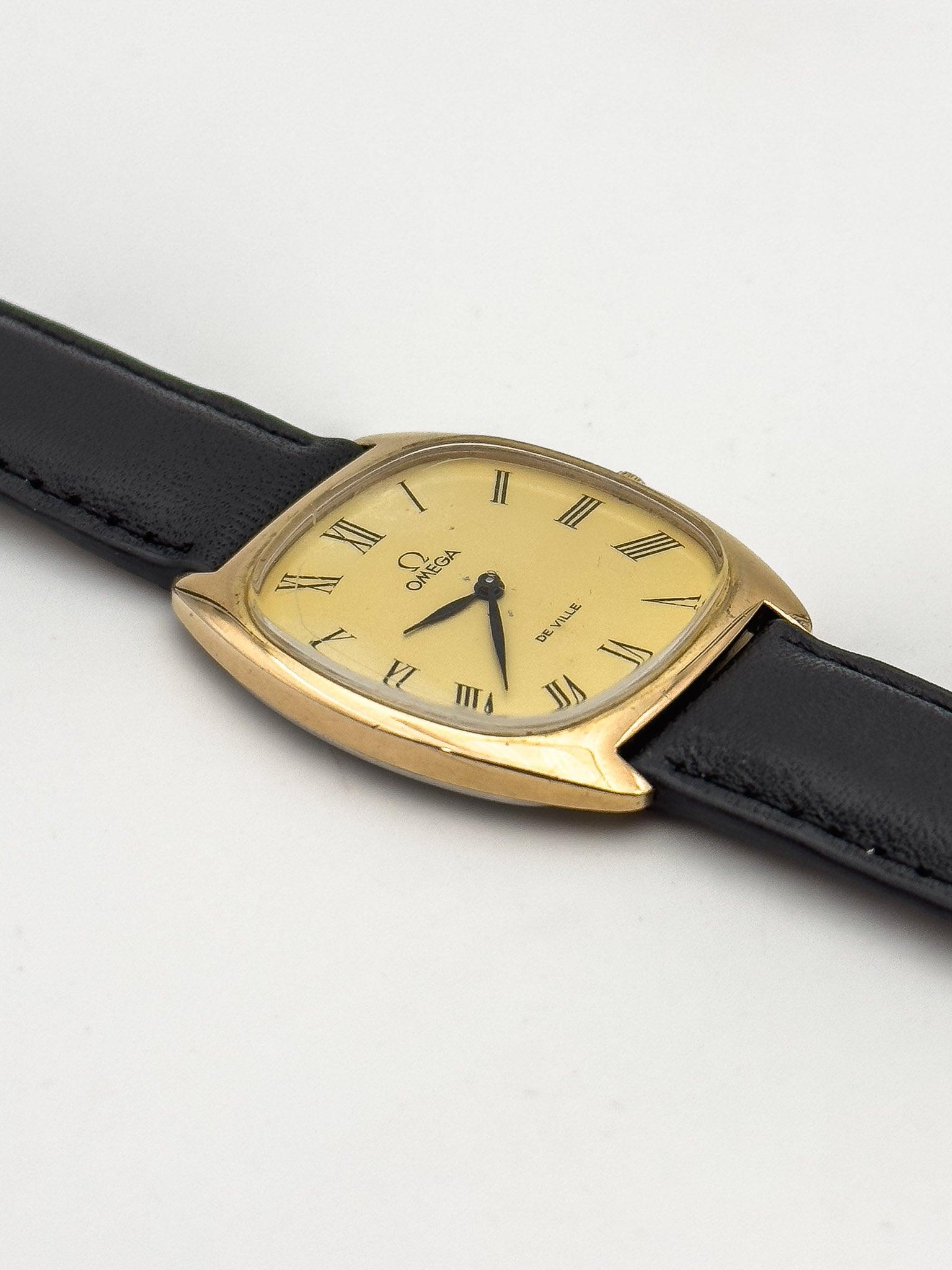 Omega - De Ville Tonneau Gold Romain - 1975 - Atelier Victor