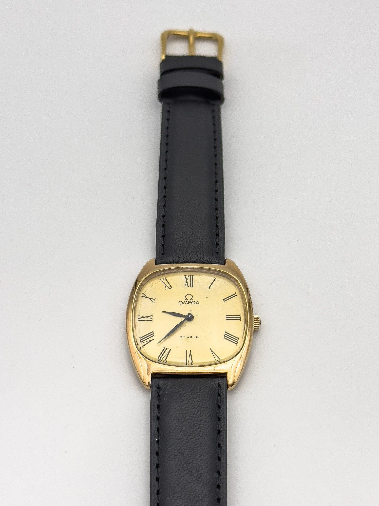 Omega - De Ville Tonneau Gold Romain - 1975 - Atelier Victor