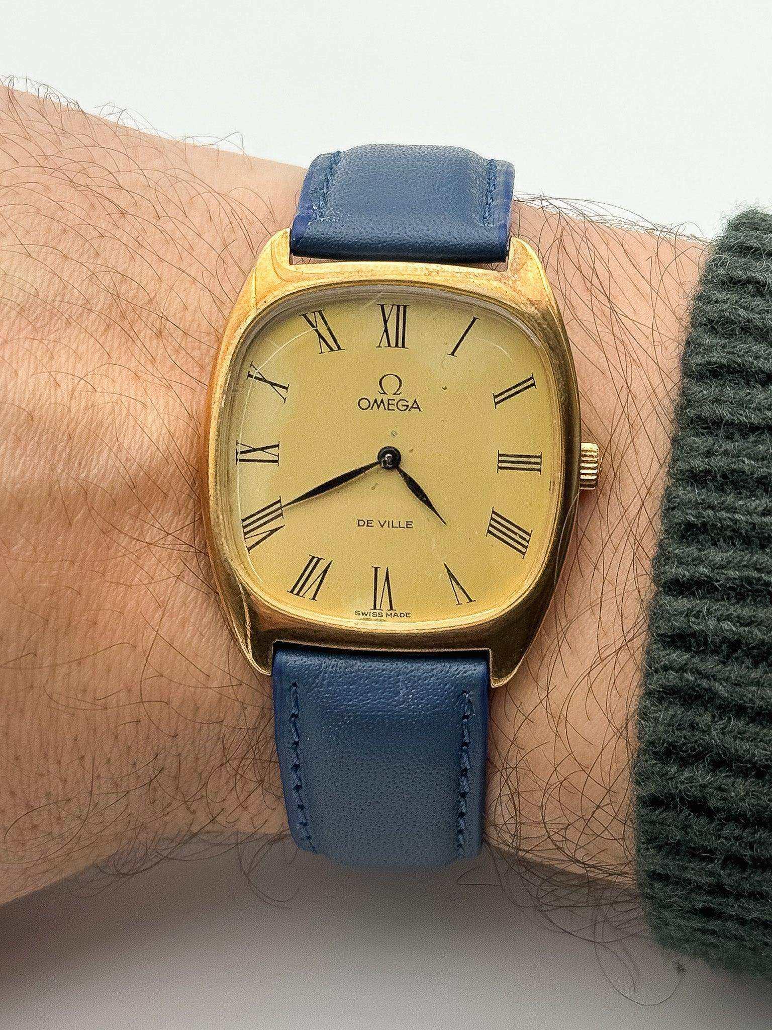 Omega - De Ville Tonneau Gold Romain - 1975 - Atelier Victor