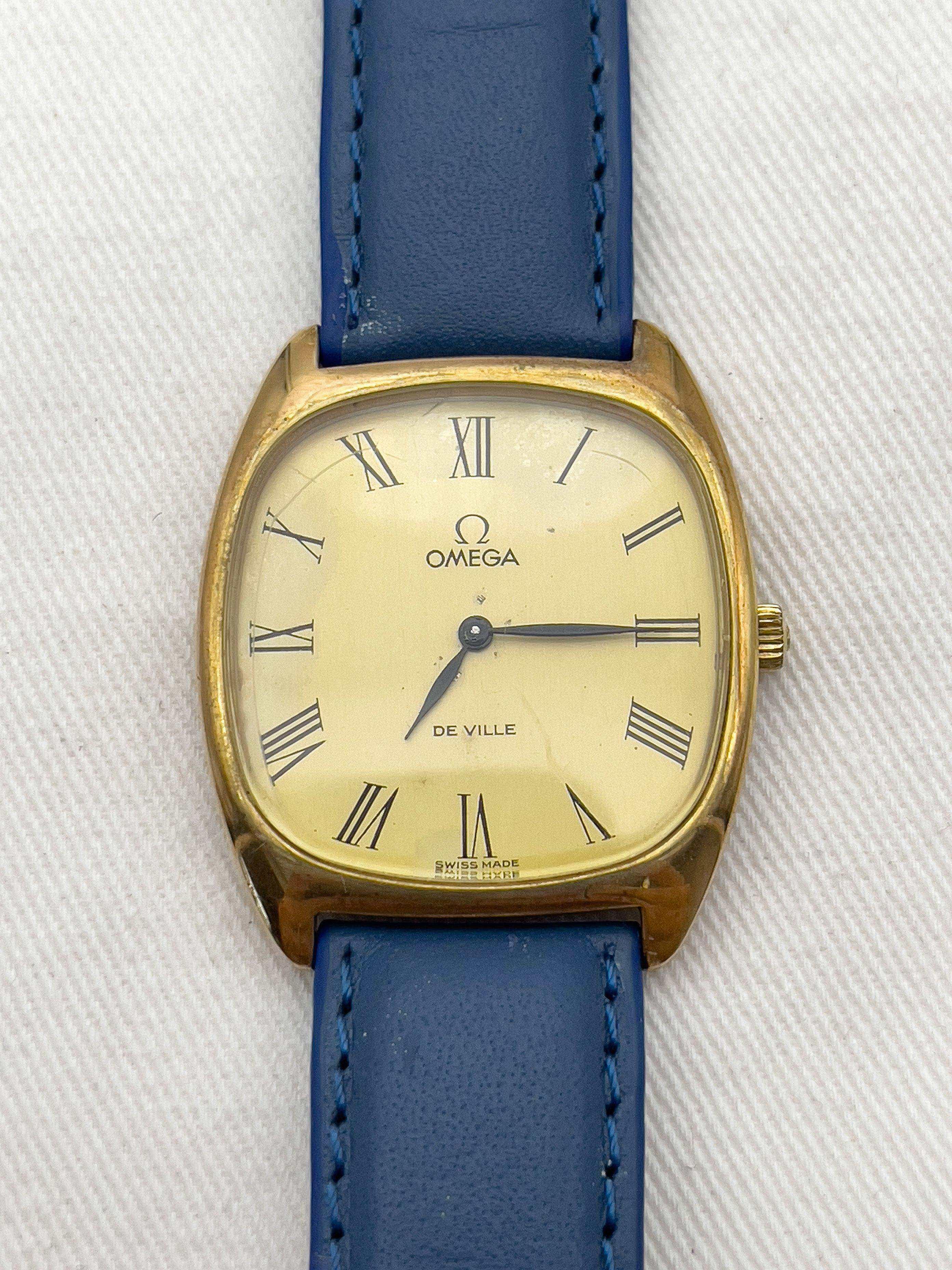 Omega - De Ville Tonneau Gold Romain - 1975 - Atelier Victor