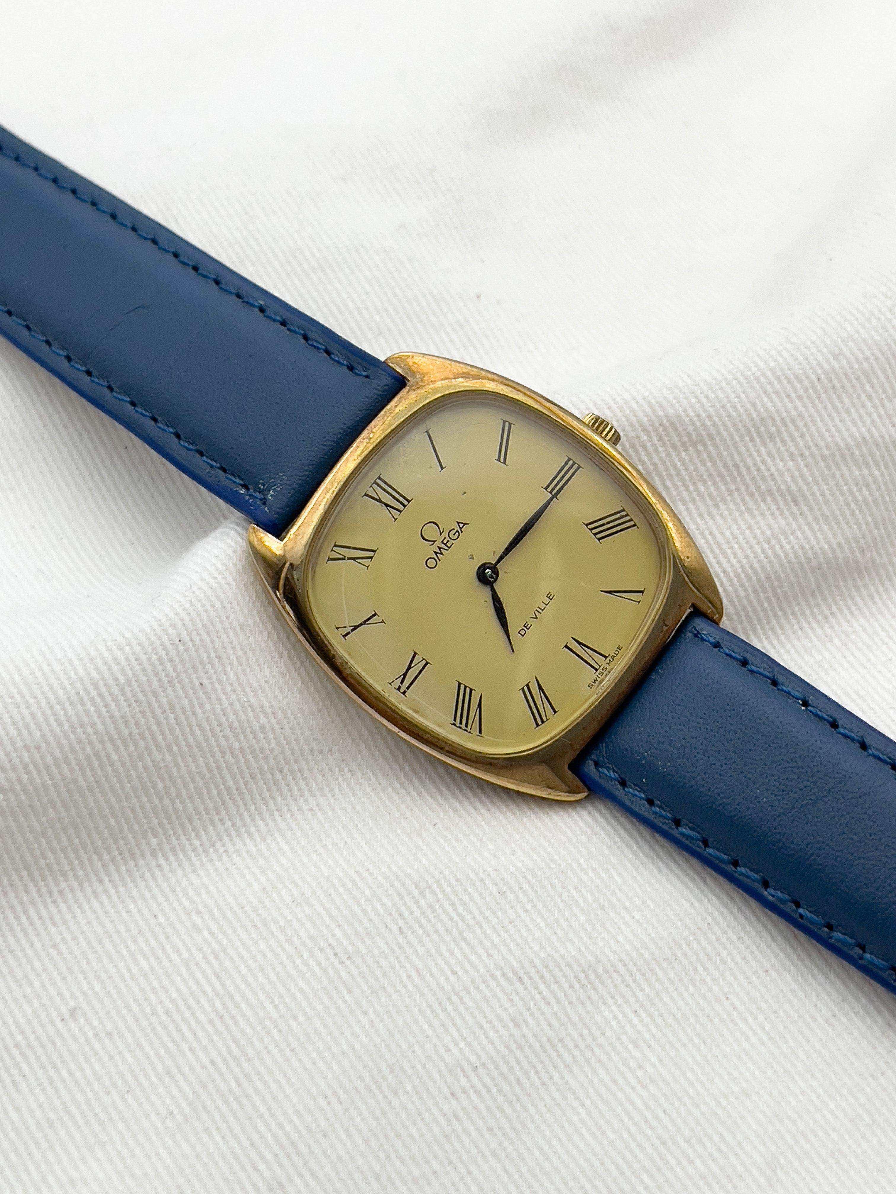 Omega - De Ville Tonneau Gold Romain - 1975 - Atelier Victor