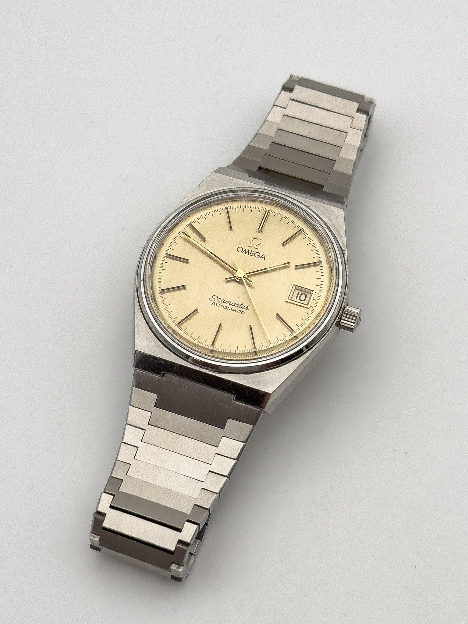 Omega - Seamaster Champagne Full Steel - 1978 - Atelier Victor