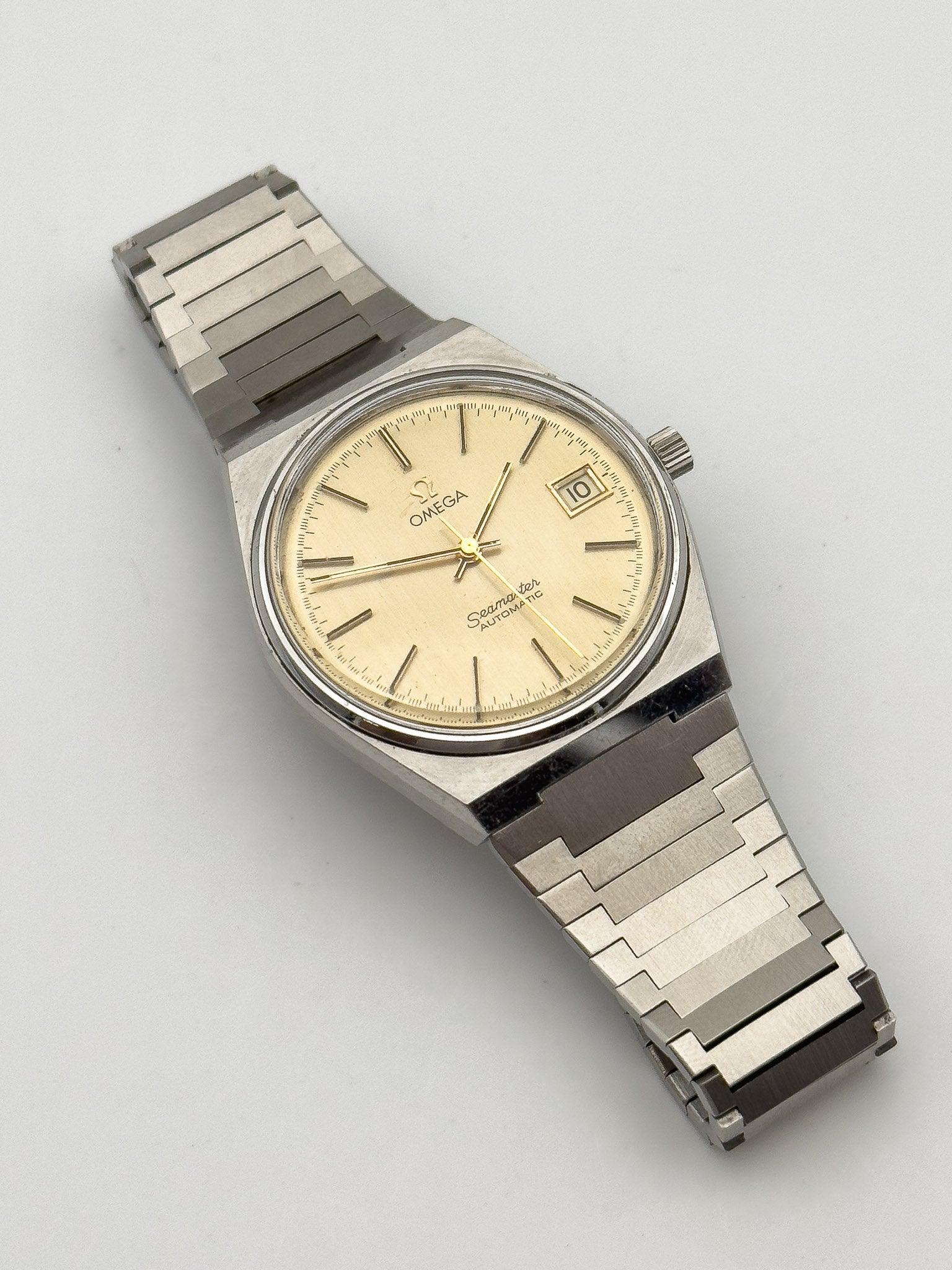 Omega - Seamaster Champagne Full Steel - 1978 - Atelier Victor