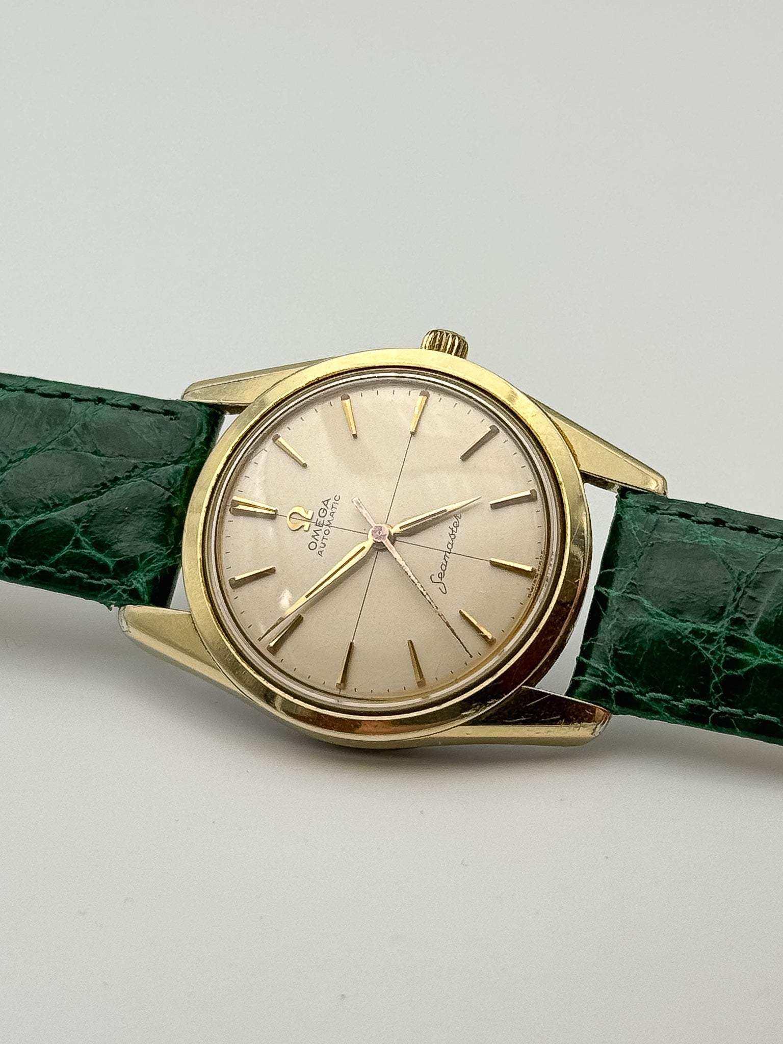 Omega - Seamaster Crosshair Gold - - 1960's - Atelier Victor