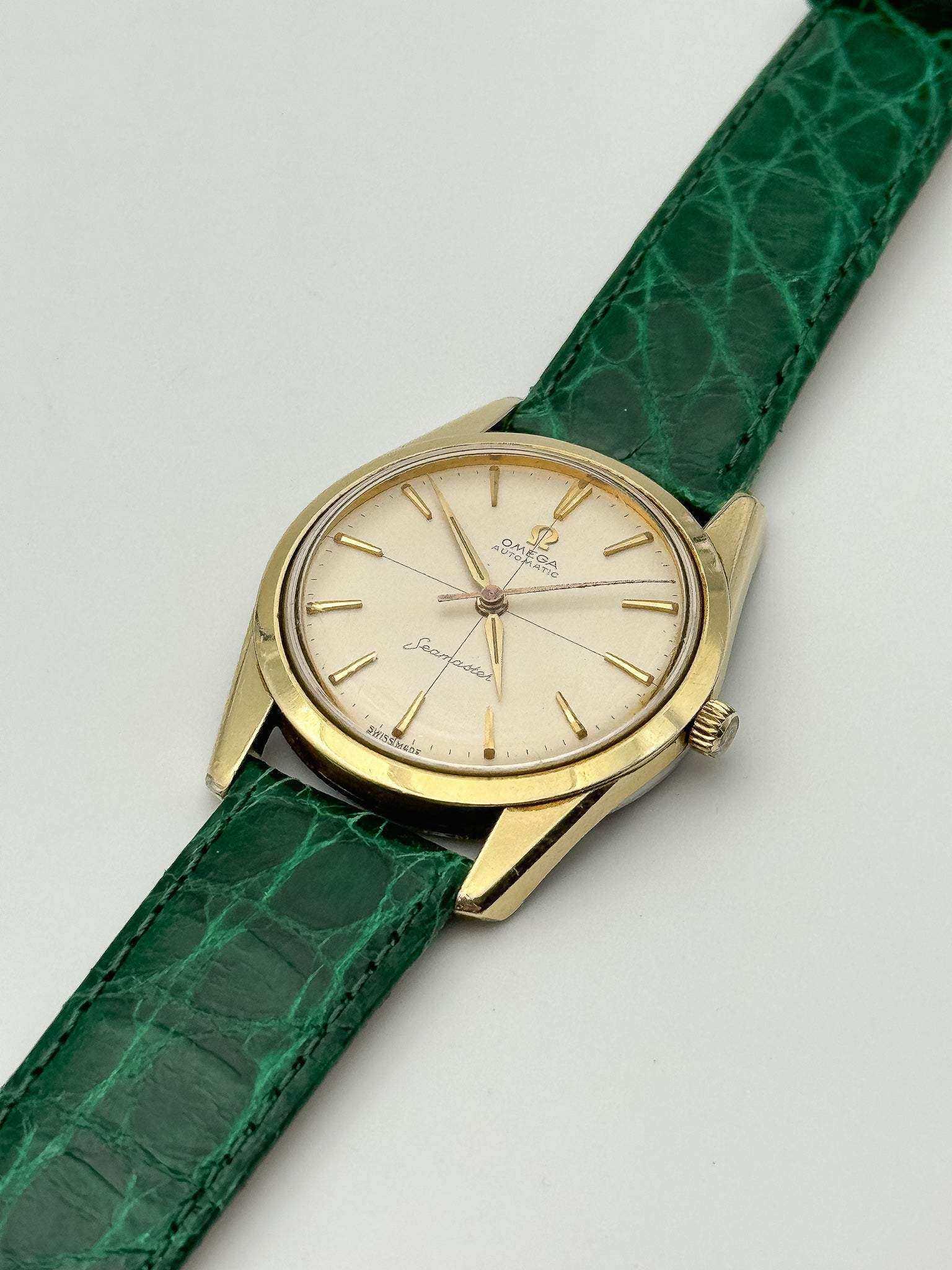 Omega - Seamaster Crosshair Gold - - 1960's - Atelier Victor