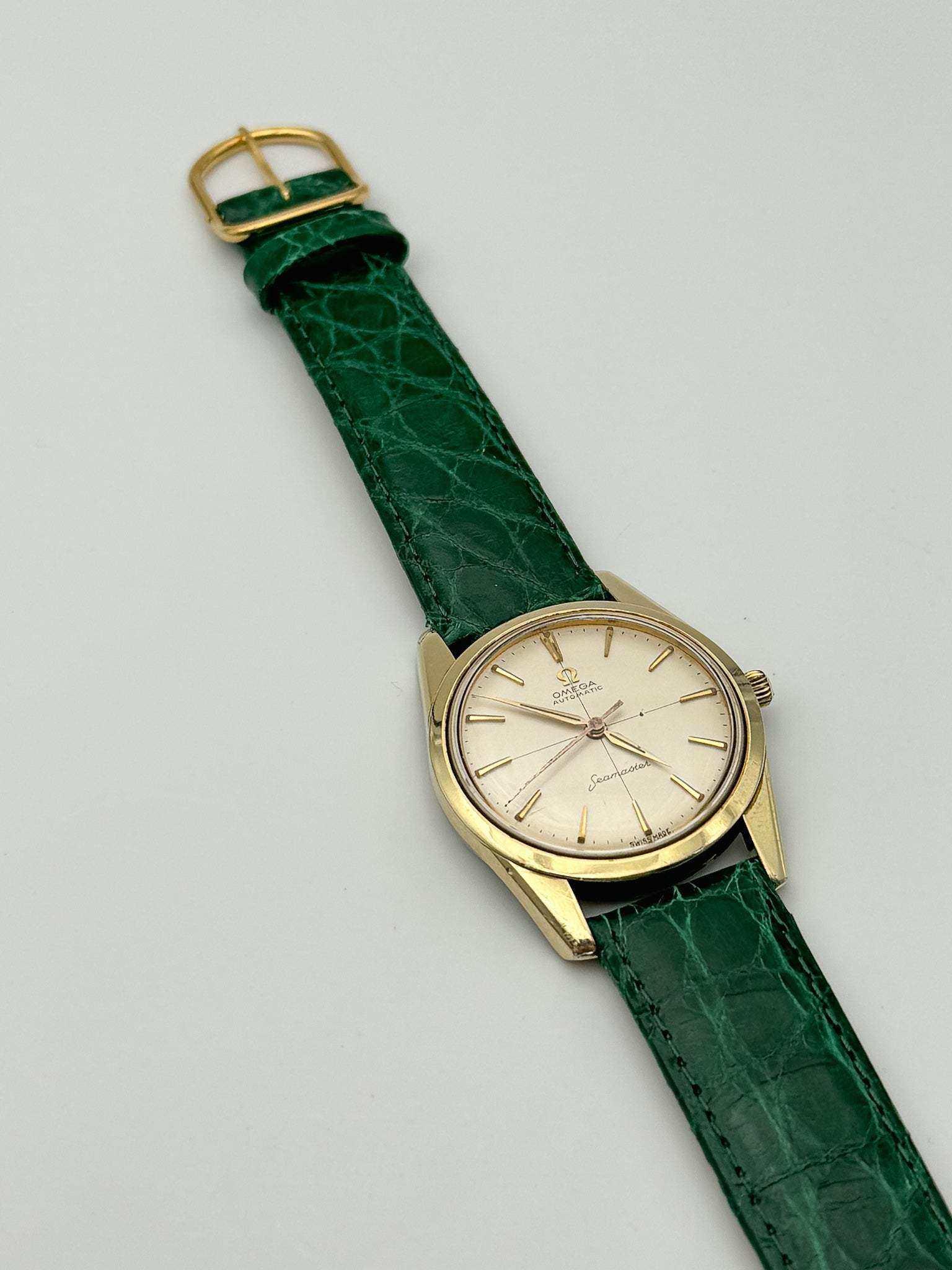 Omega - Seamaster Crosshair Gold - - 1960's - Atelier Victor