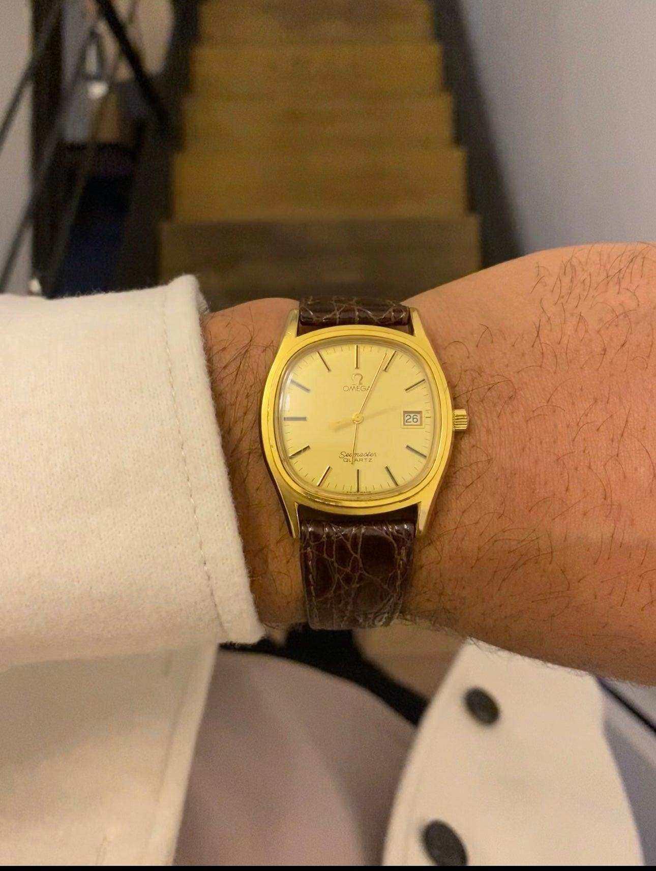 Omega - Seamaster Date Gold - EXCLU AV CLUB - Atelier Victor