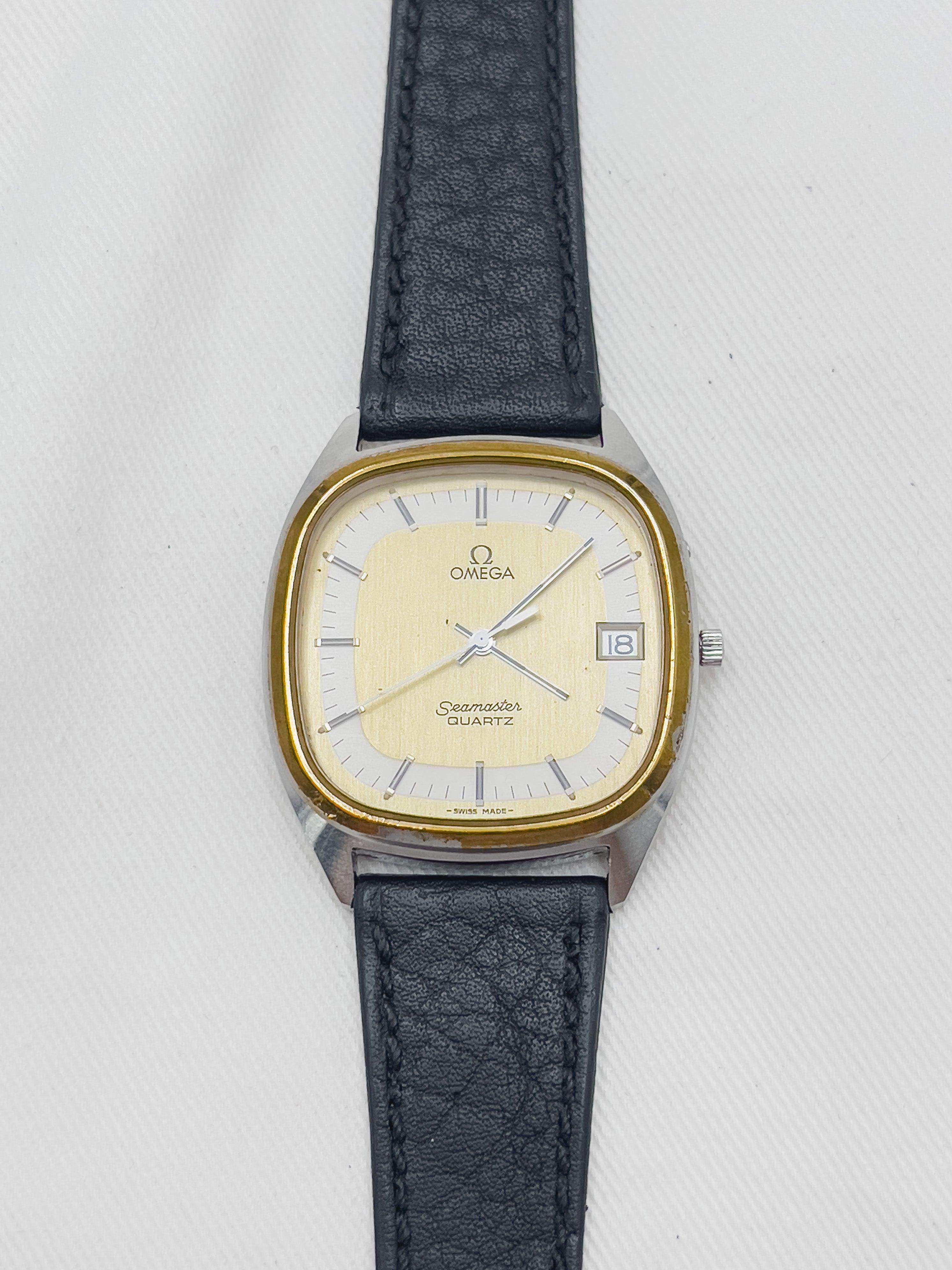 Omega - Seamaster Two Tones Date Oversize - 1979 - Atelier Victor