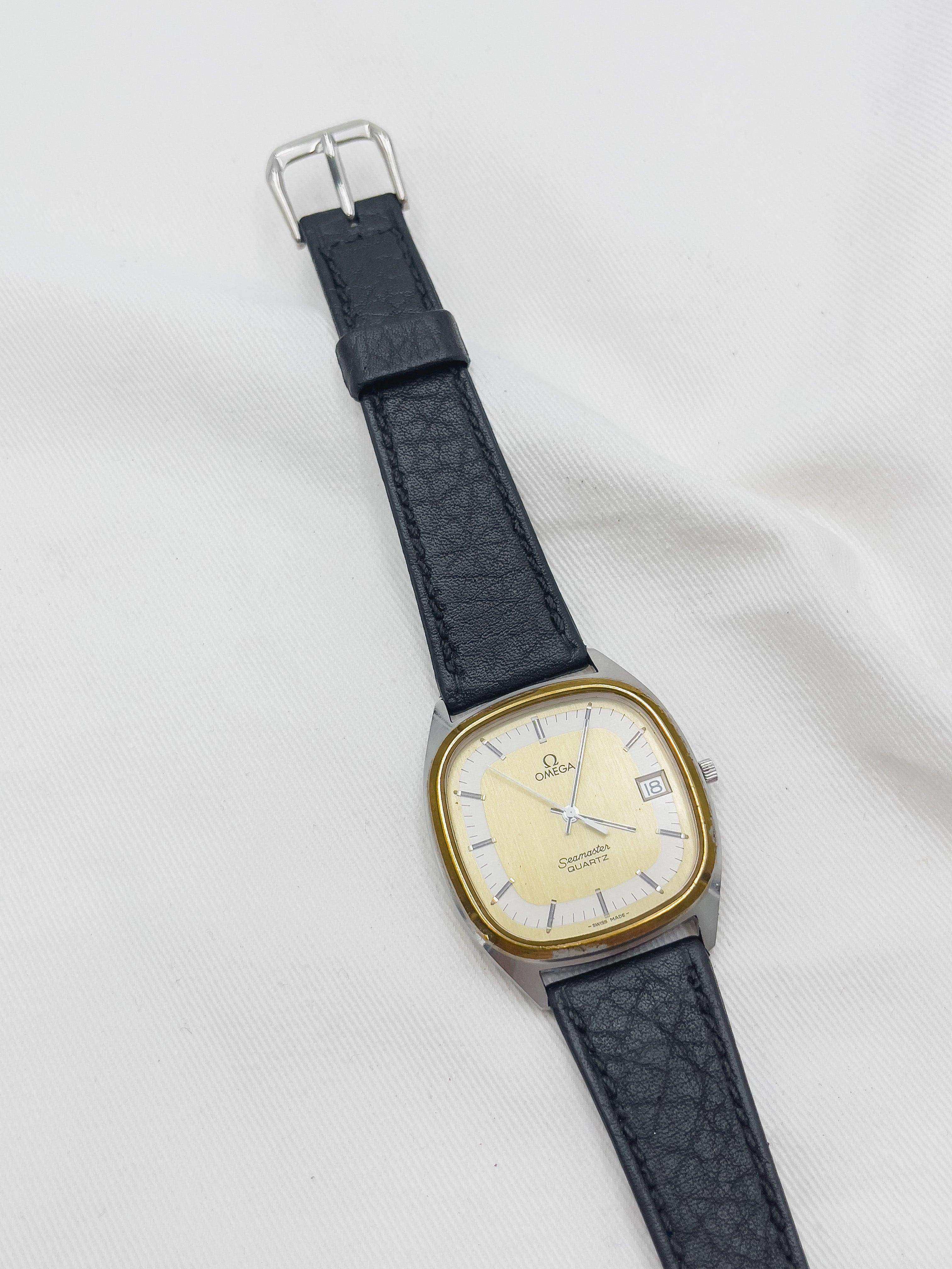 Omega - Seamaster Two Tones Date Oversize - 1979 - Atelier Victor