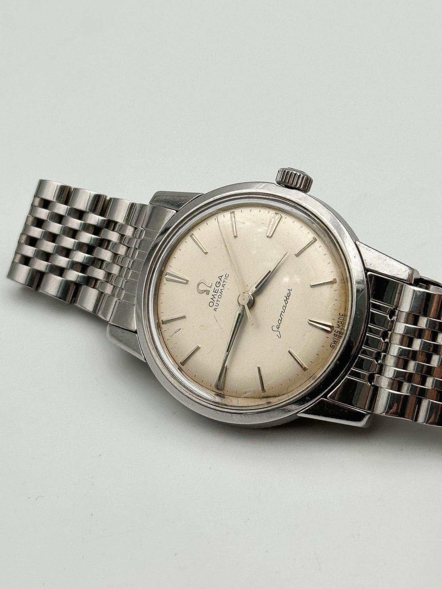 Omega - Seamaster White Cream Beads of Rice - 1960 - Atelier Victor