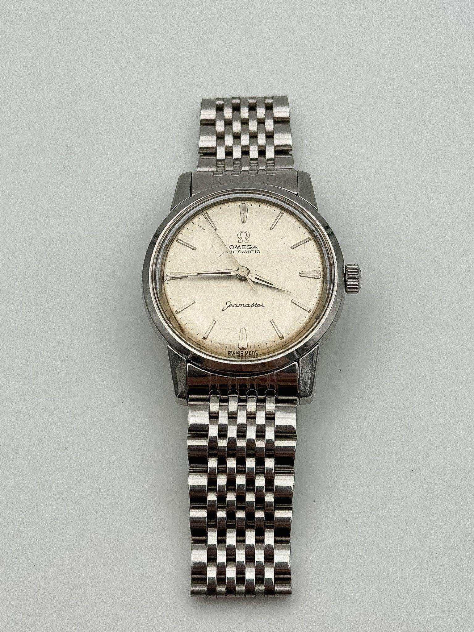 Omega - Seamaster White Cream Beads of Rice - 1960 - Atelier Victor