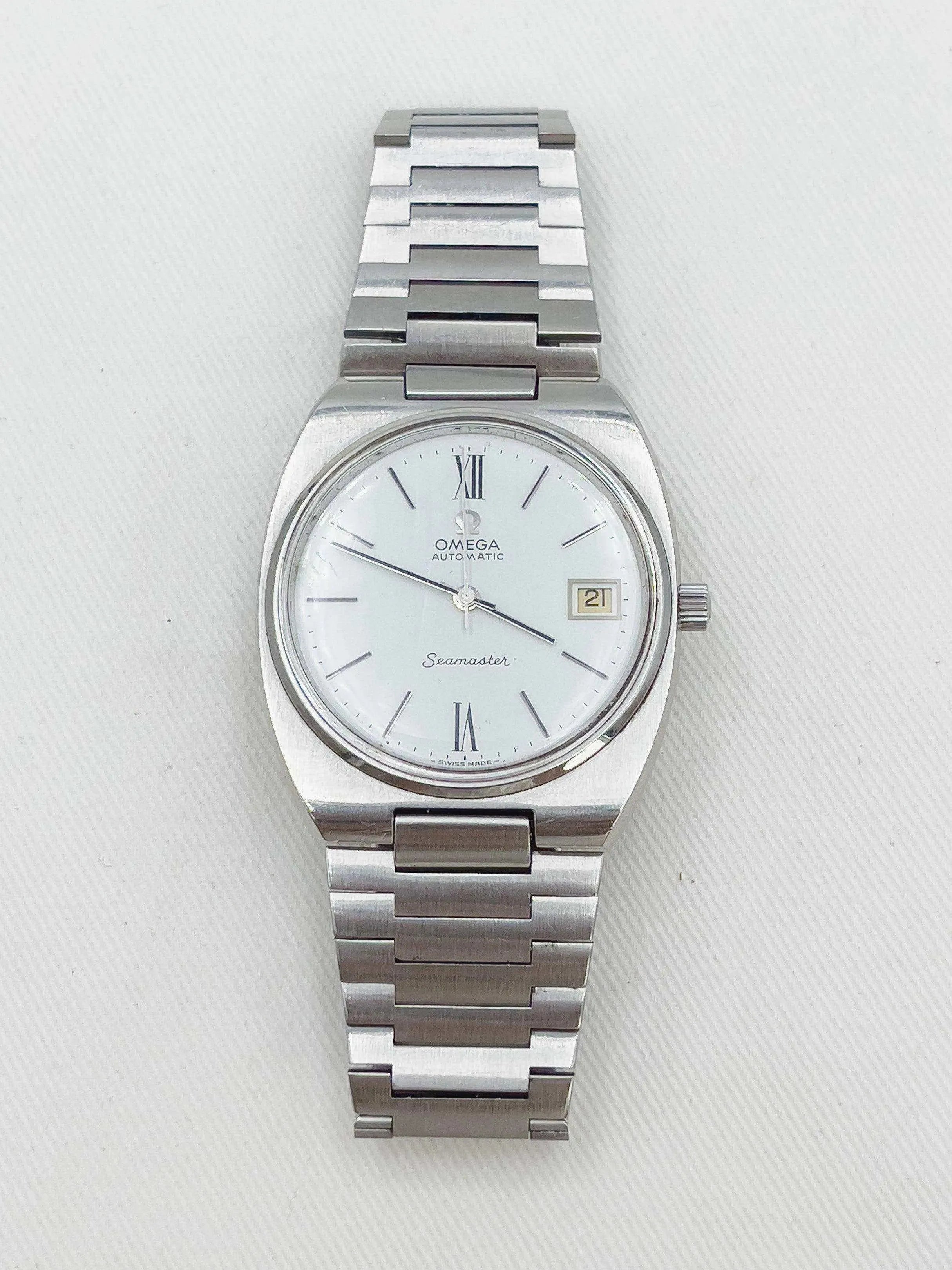 Omega - Seamaster White Dial Oversized - 1976 - Atelier Victor