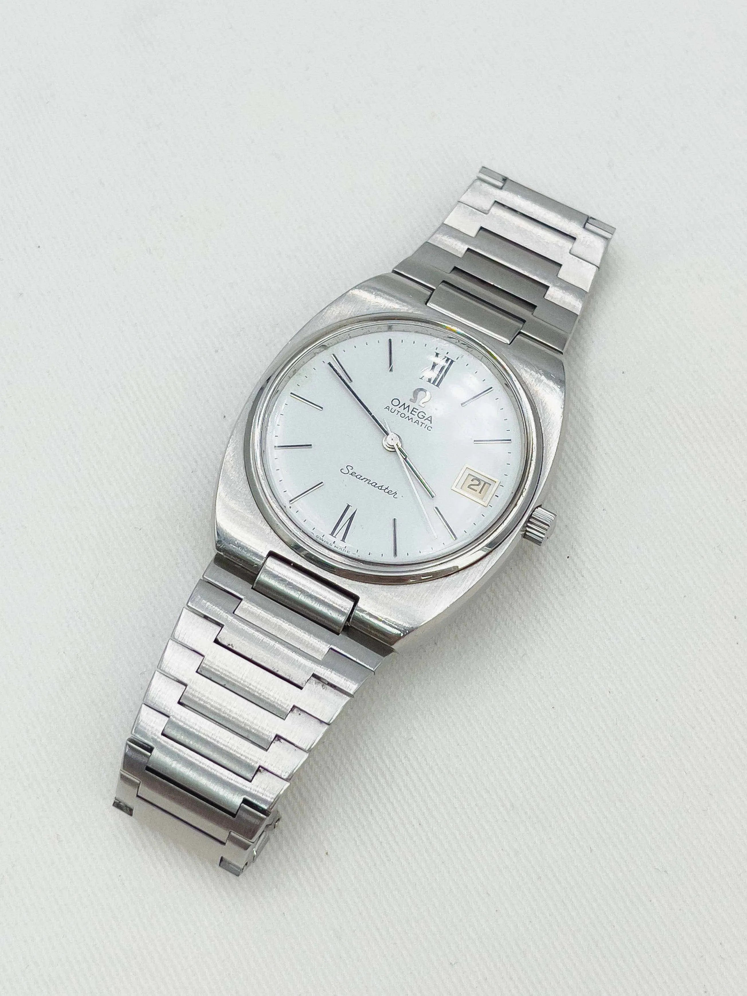 Omega - Seamaster White Dial Oversized - 1976 - Atelier Victor