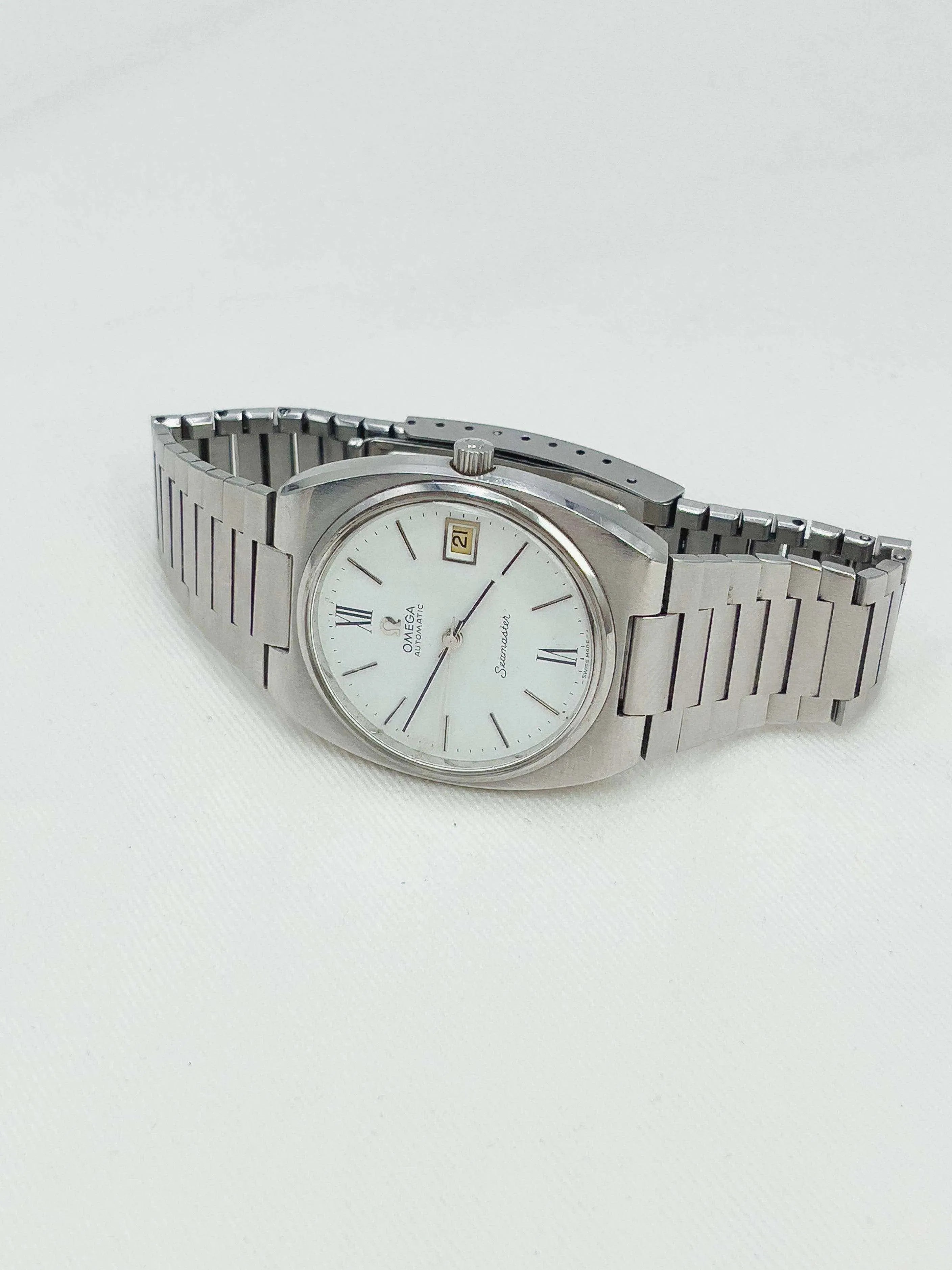 Omega - Seamaster White Dial Oversized - 1976 - Atelier Victor