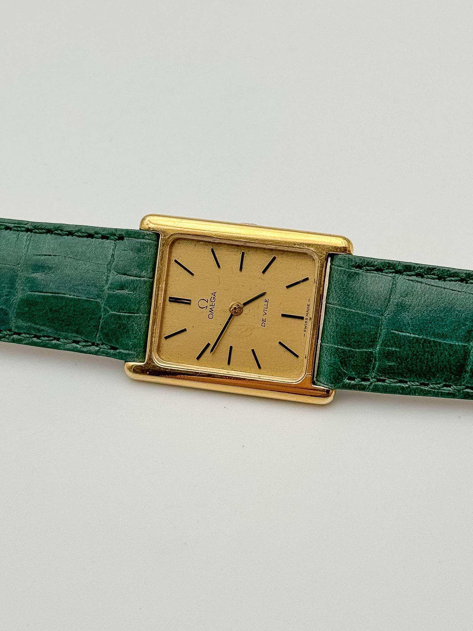 Omega - Tank Gold Meca - 1974 - Atelier Victor